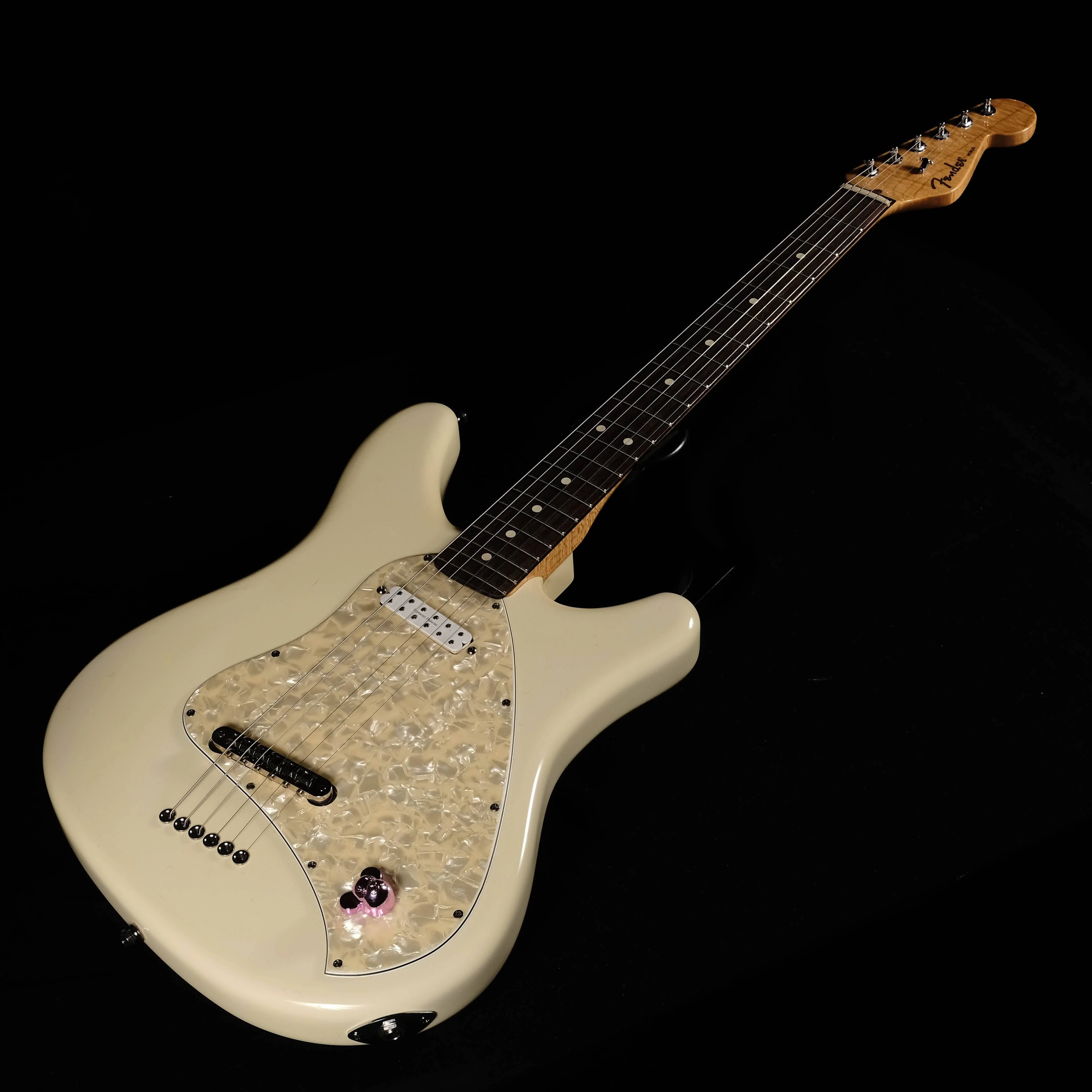Used Fender Custom Shop Venus Olympic White Electric Guitar With OHSC - Image 3