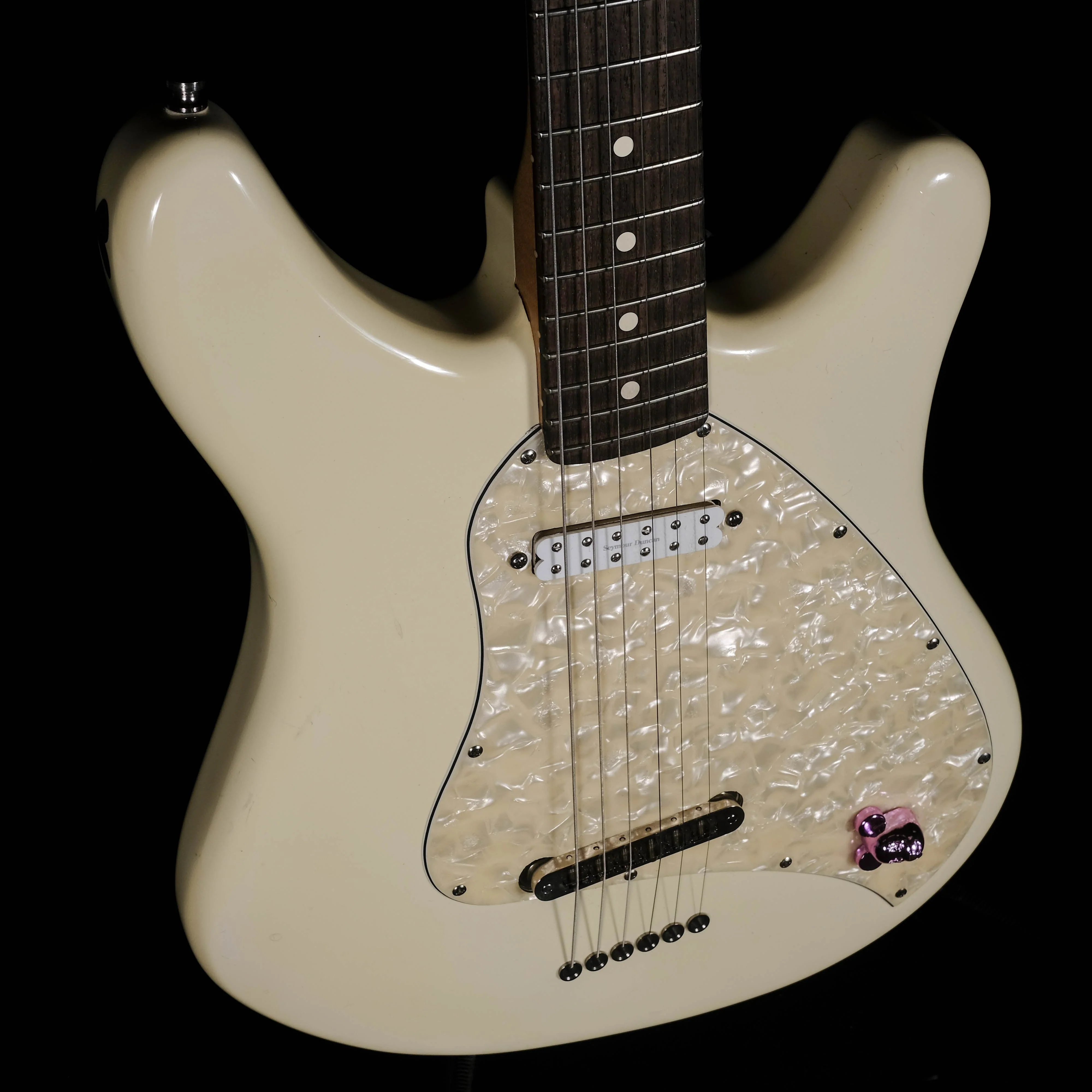Used Fender Custom Shop Venus Olympic White Electric Guitar With OHSC - Image 5