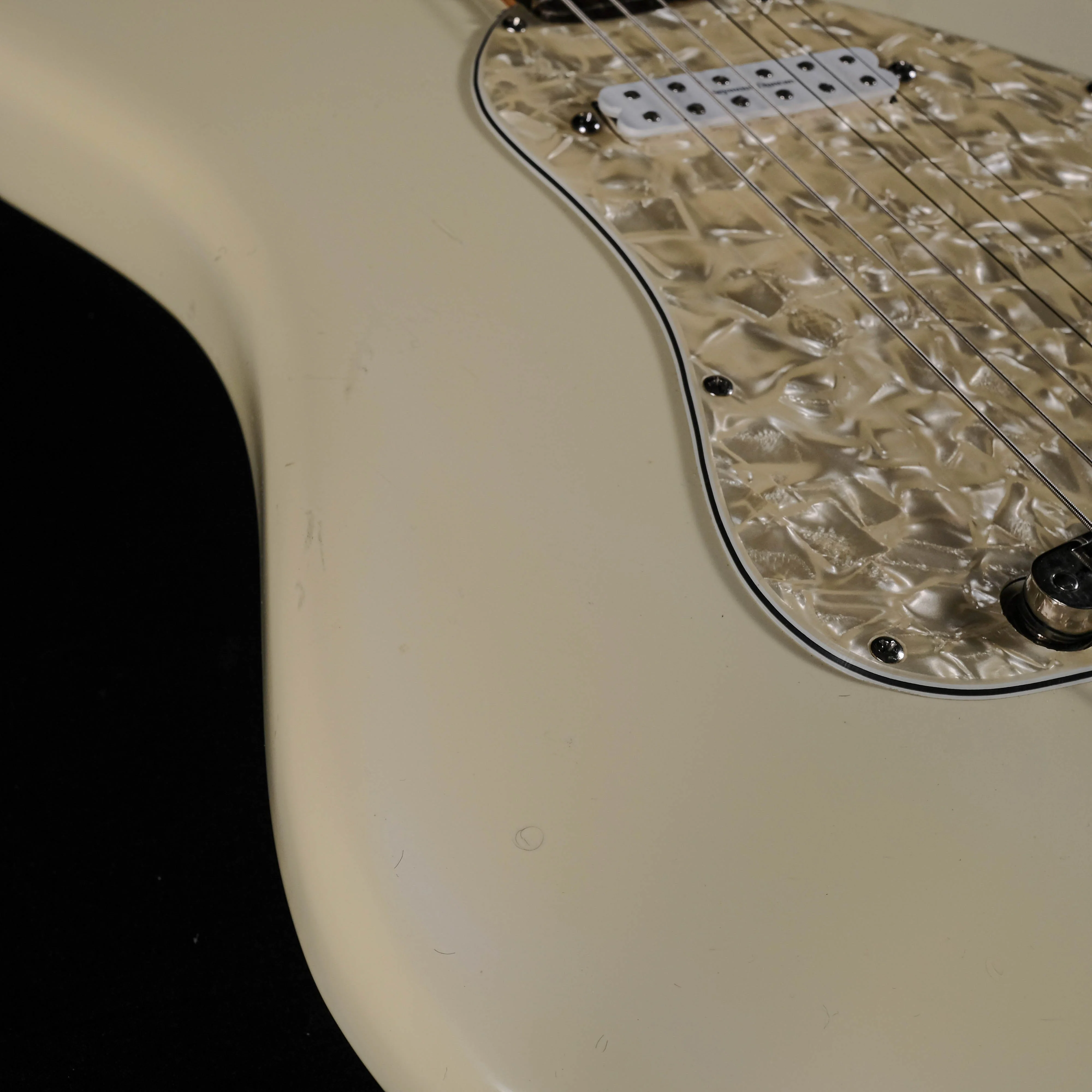 Used Fender Custom Shop Venus Olympic White Electric Guitar With OHSC - Image 6