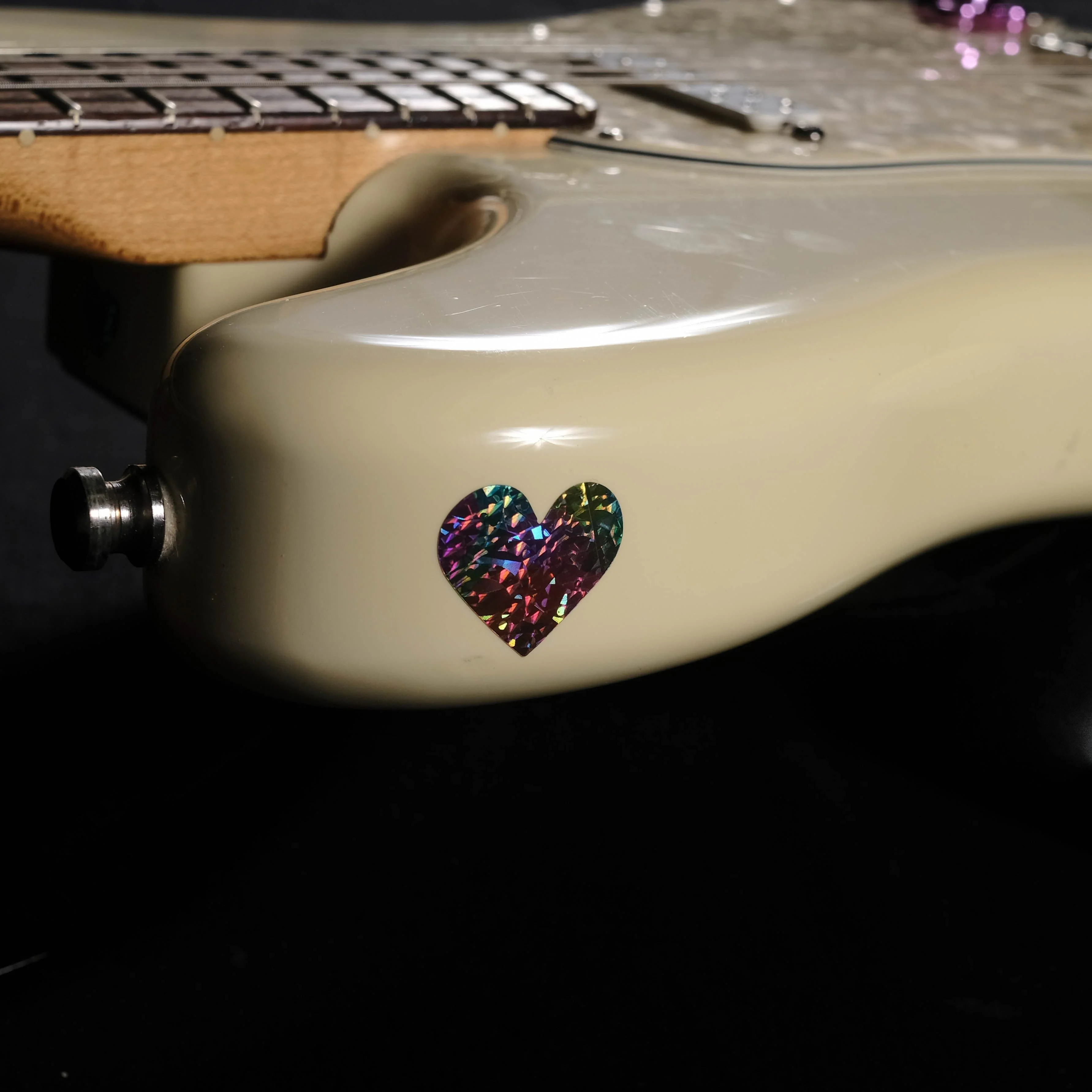 Used Fender Custom Shop Venus Olympic White Electric Guitar With OHSC - Image 7