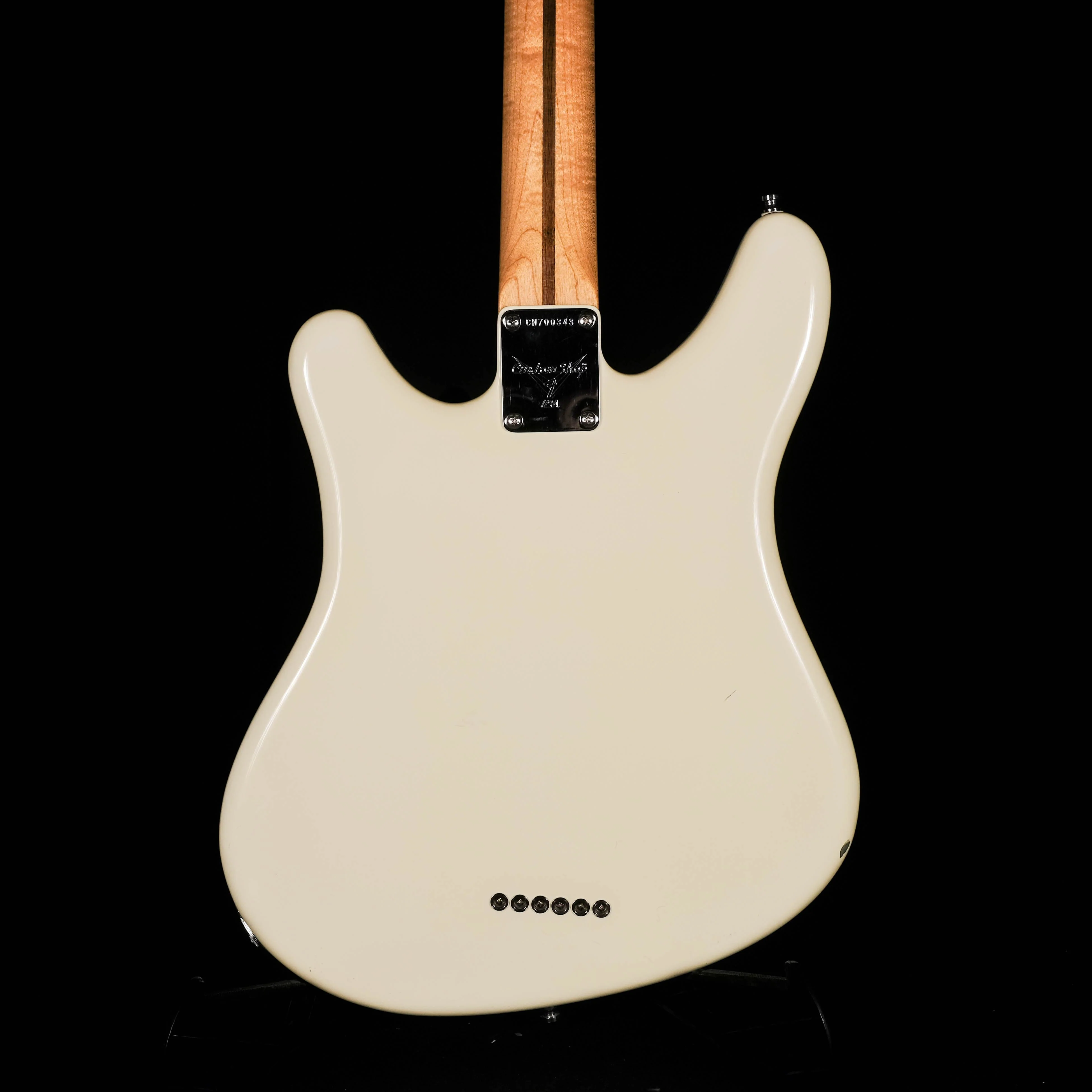 Used Fender Custom Shop Venus Olympic White Electric Guitar With OHSC - Image 8