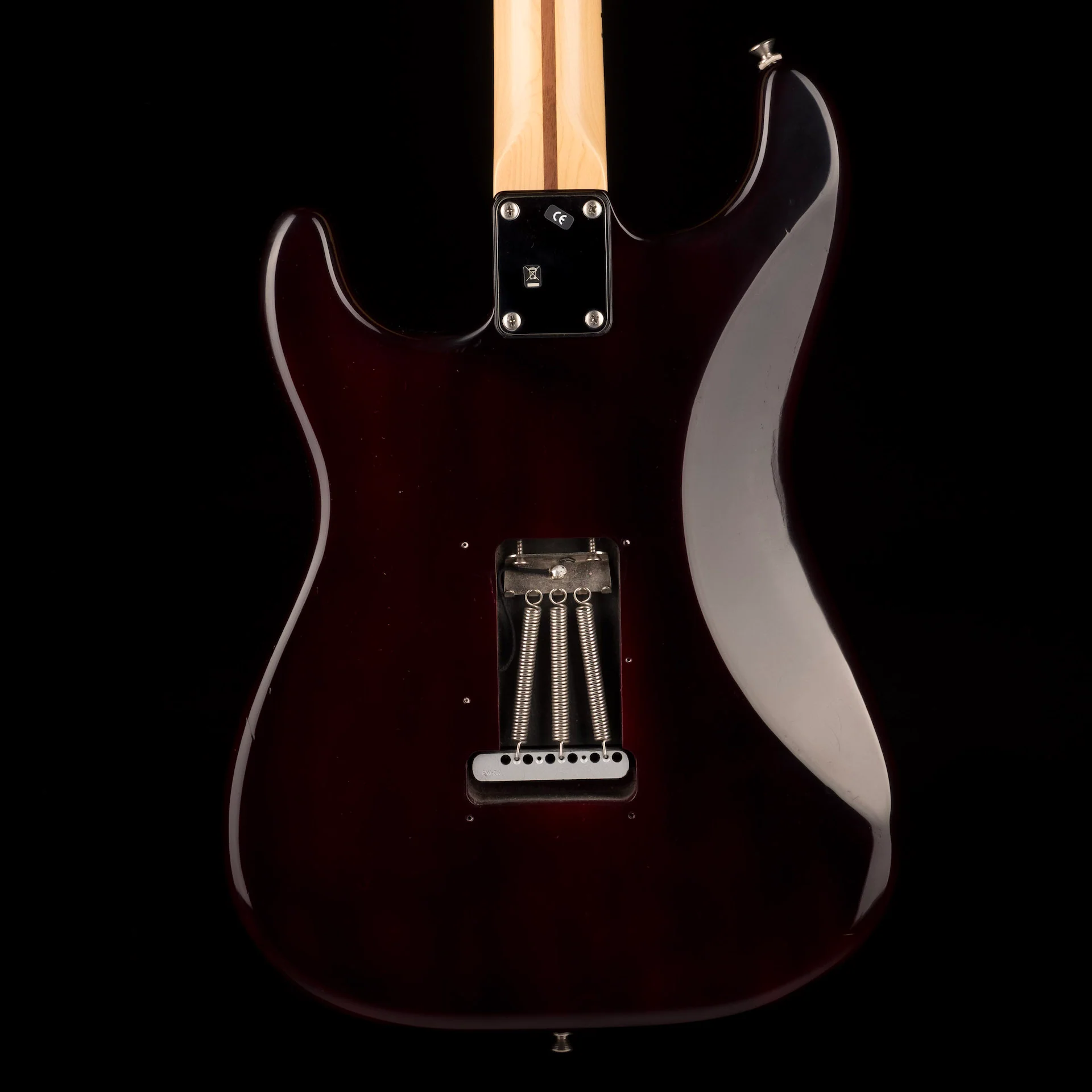 Used Fender Customized Highway One Stratocaster Burnt Cherry With Case - Image 12