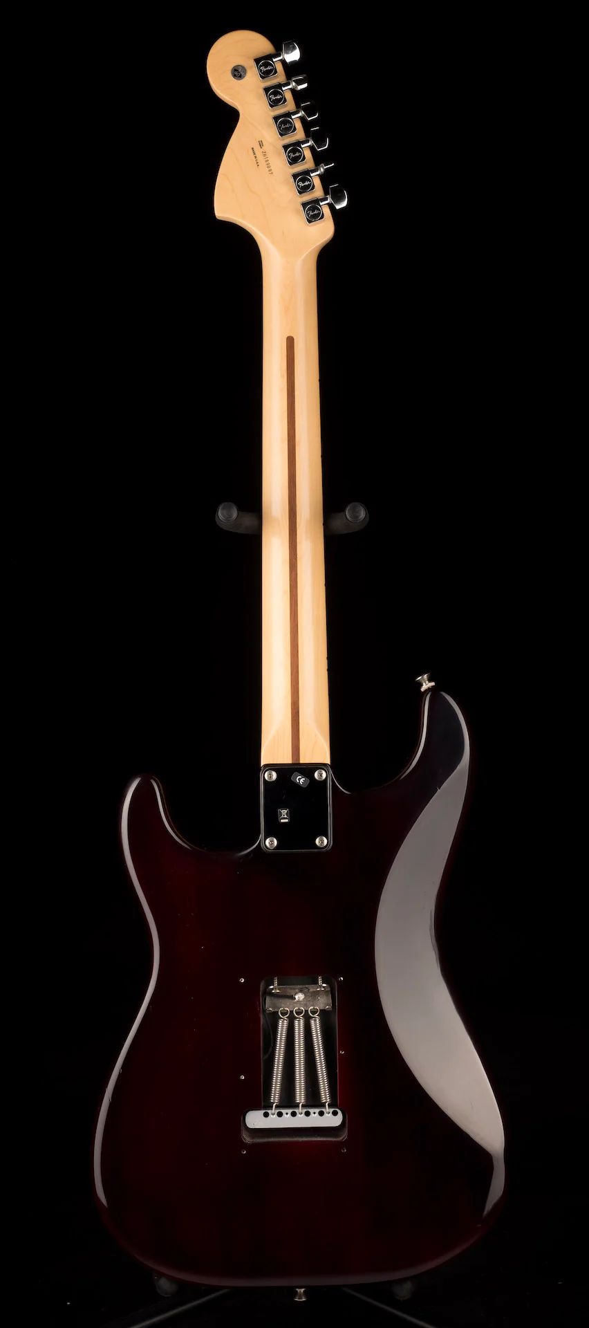 Used Fender Customized Highway One Stratocaster Burnt Cherry With Case - Image 13