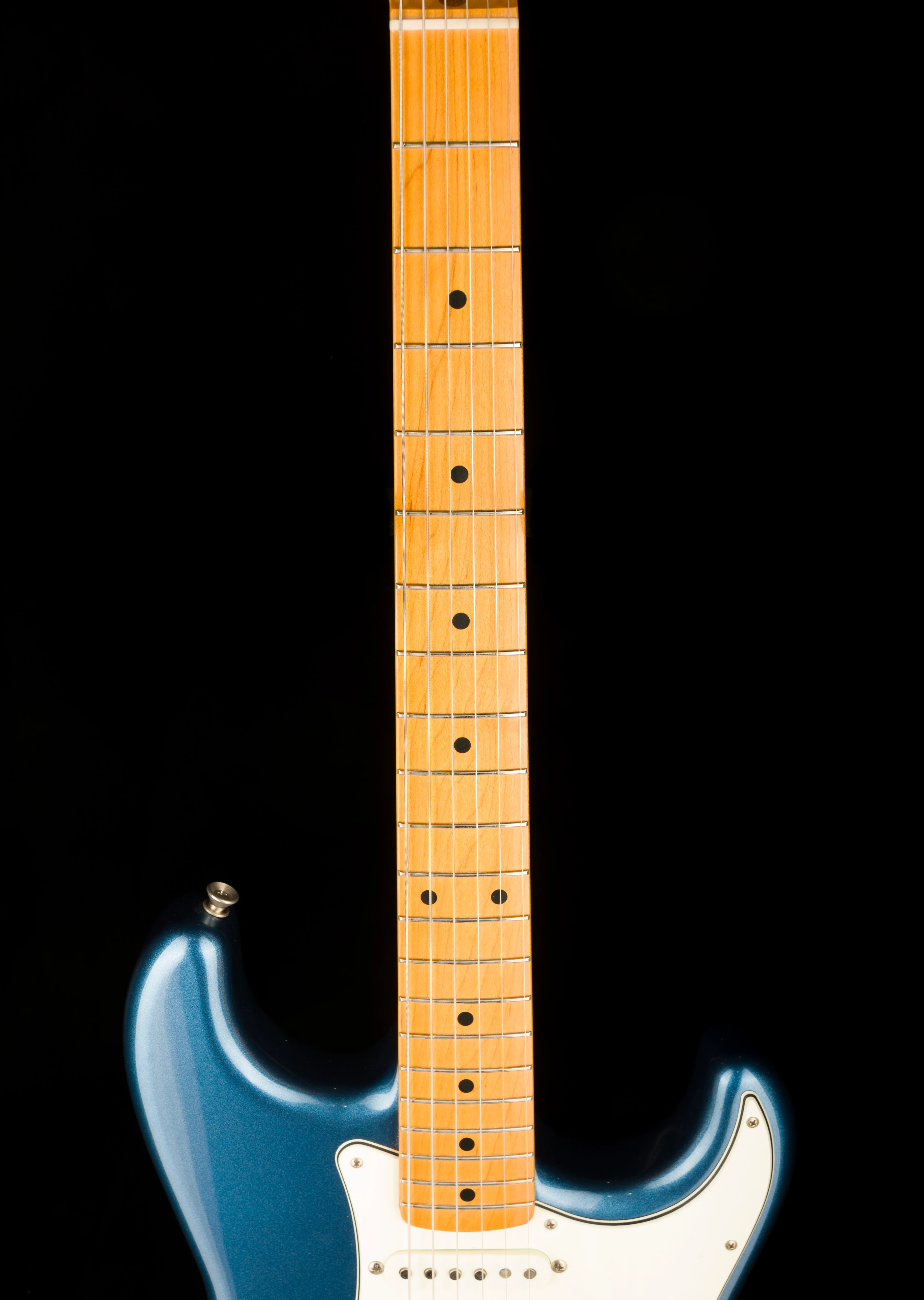 Used Fender FSR Traditional 50s Stratocaster Lake Placid Blue with Competition Stripe with Gig Bag - Image 11