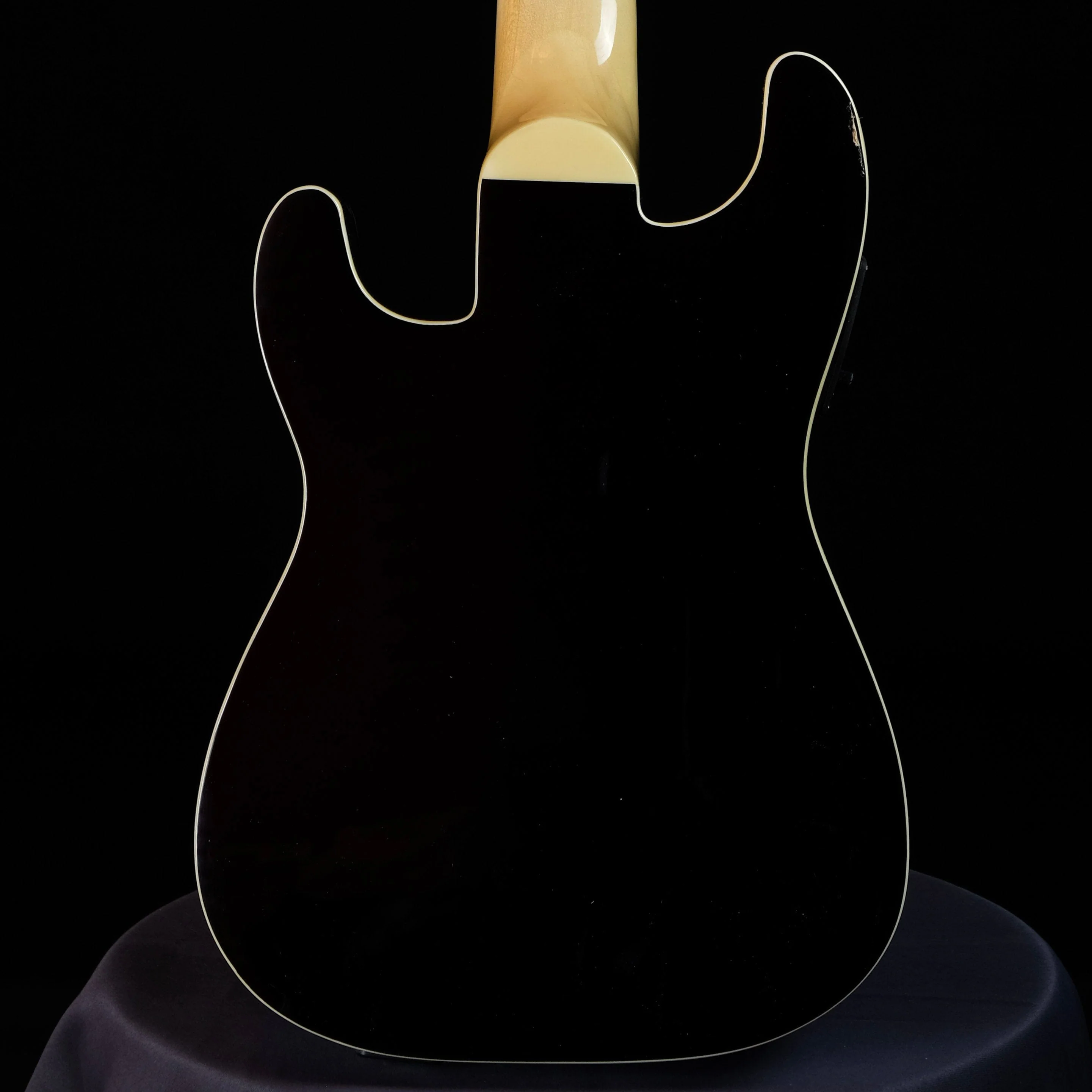 Used Fender Fullerton Stratocaster Ukulele Black CAU2005757 - Image 4