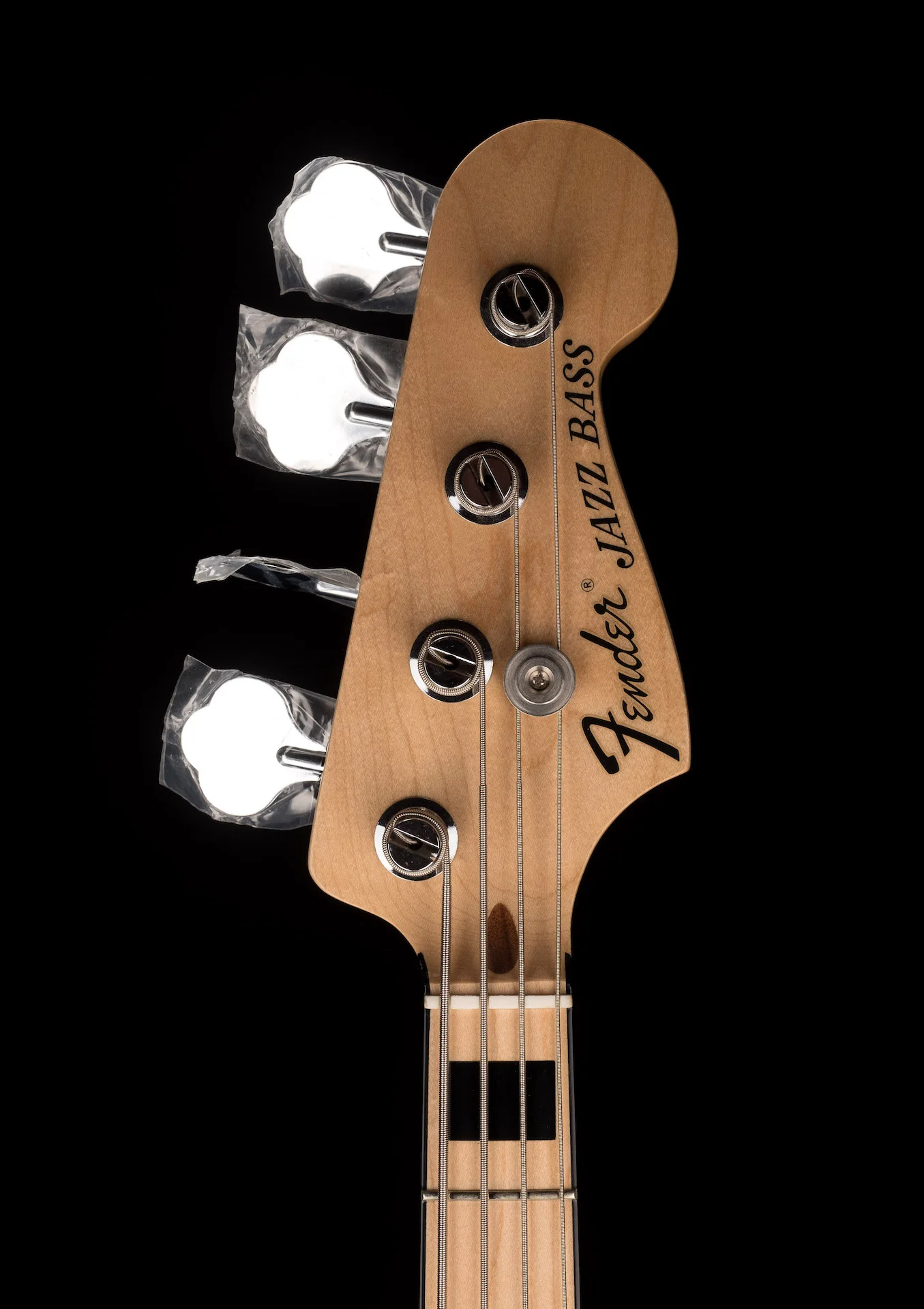 Used Fender Geddy Lee Jazz Bass Black with Gig Bag - Image 12