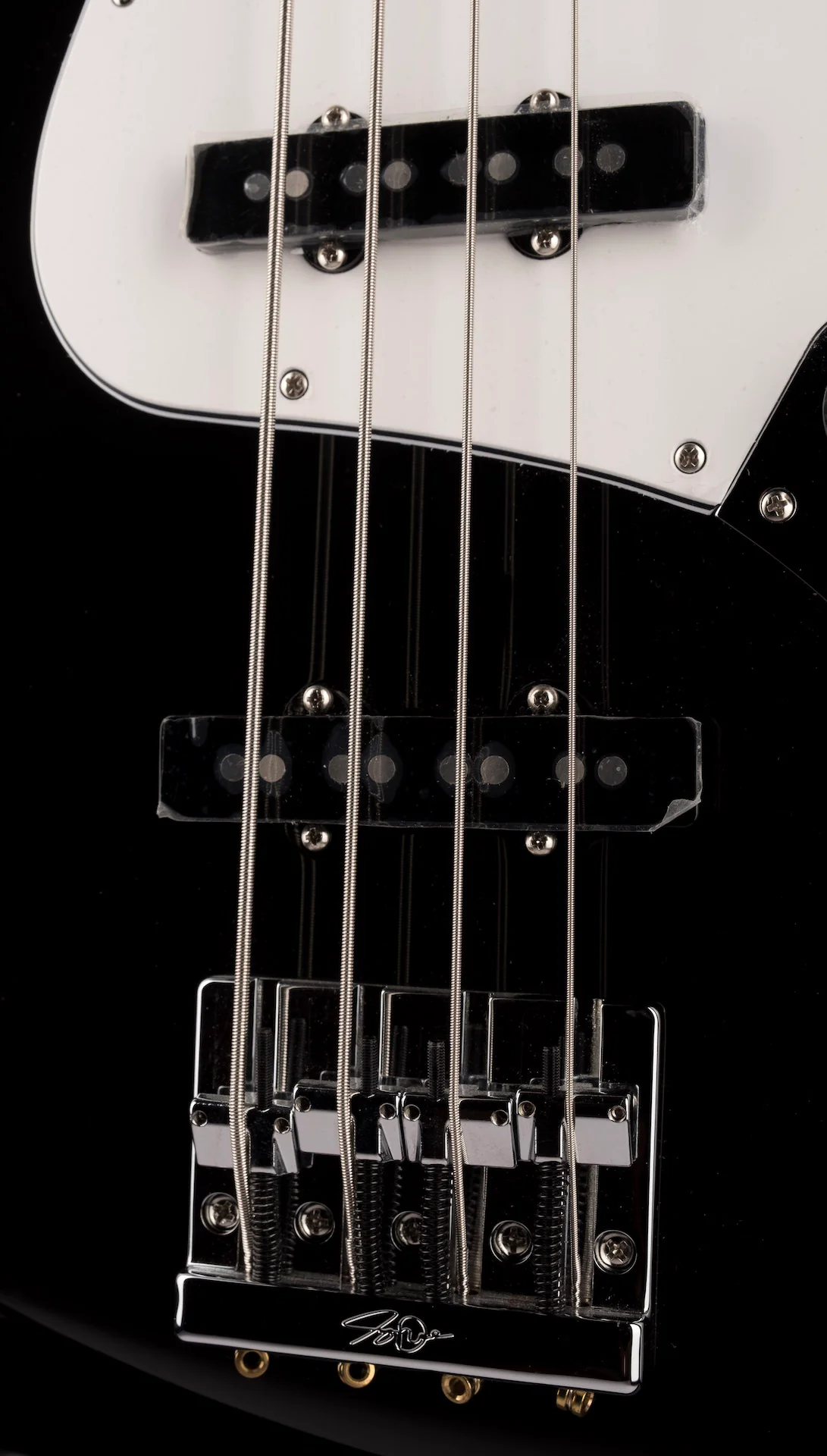 Used Fender Geddy Lee Jazz Bass Black with Gig Bag - Image 7