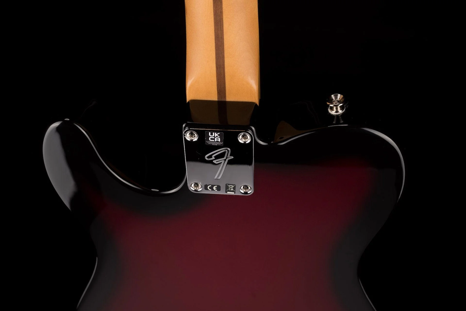 Used 202 Fender Gold Foil Telecaster Candy Apple Burst With Gig Bag - Image 14