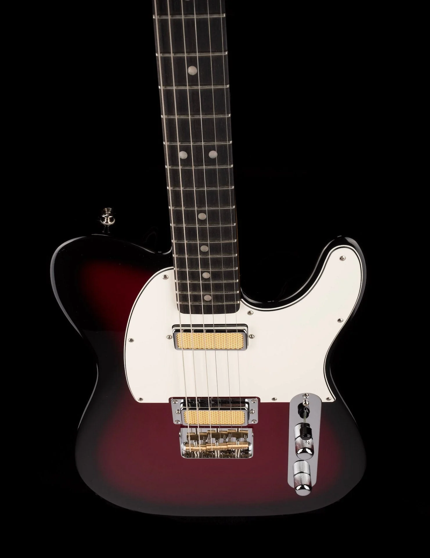 Used 202 Fender Gold Foil Telecaster Candy Apple Burst With Gig Bag - Image 4