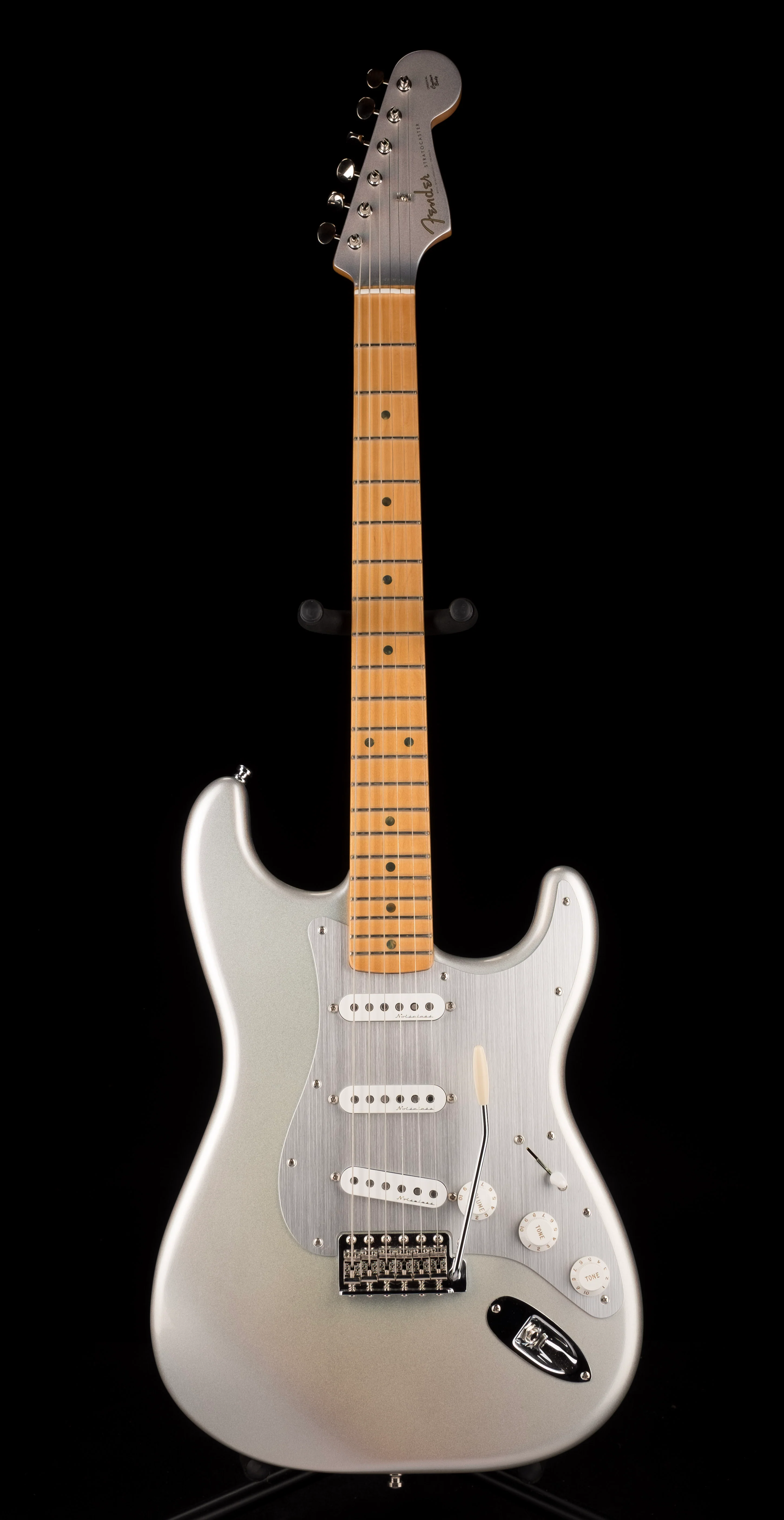Used Fender H.E.R. Stratocaster Chrome Glow - Image 2