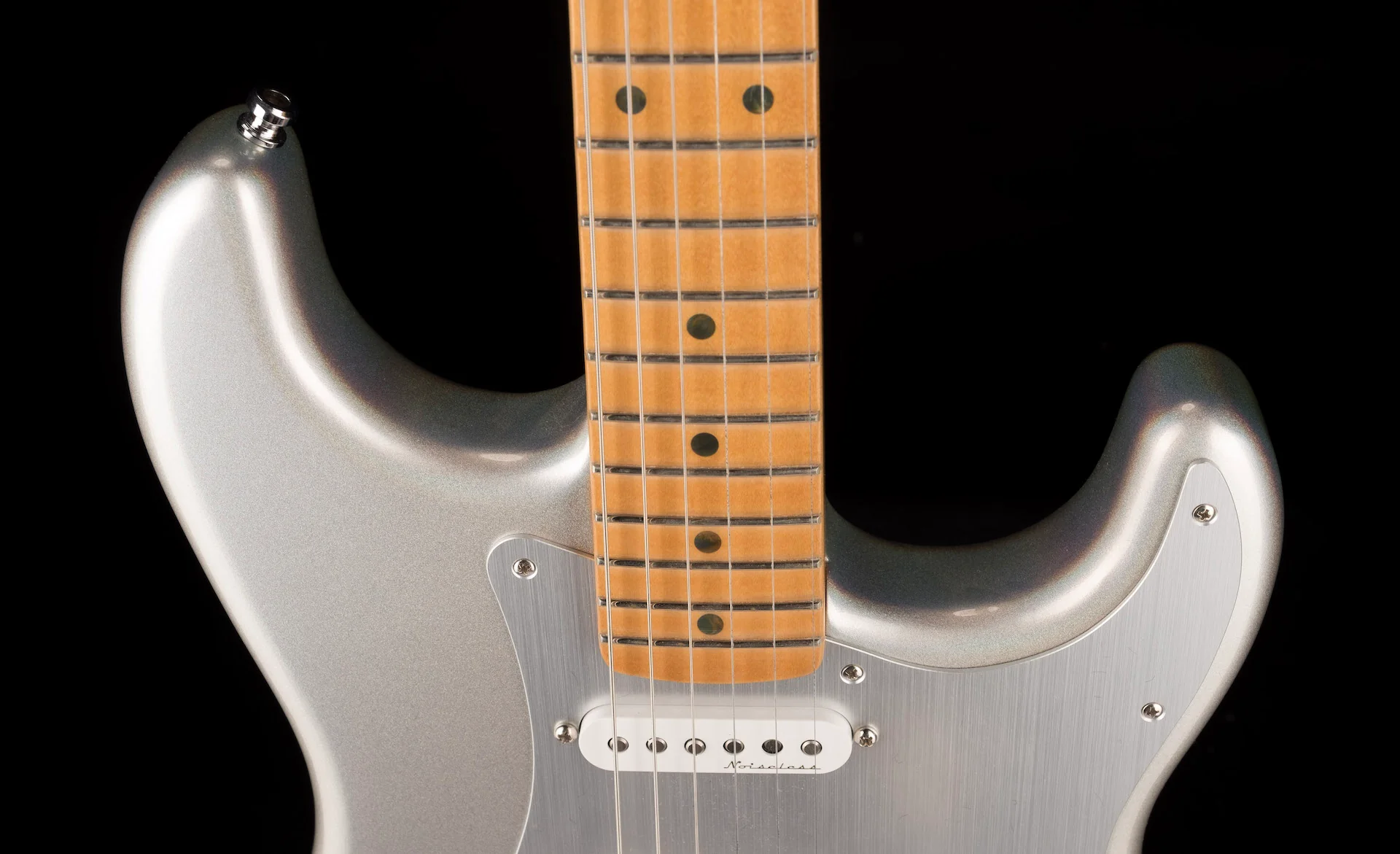 Used Fender H.E.R. Stratocaster Chrome Glow - Image 3