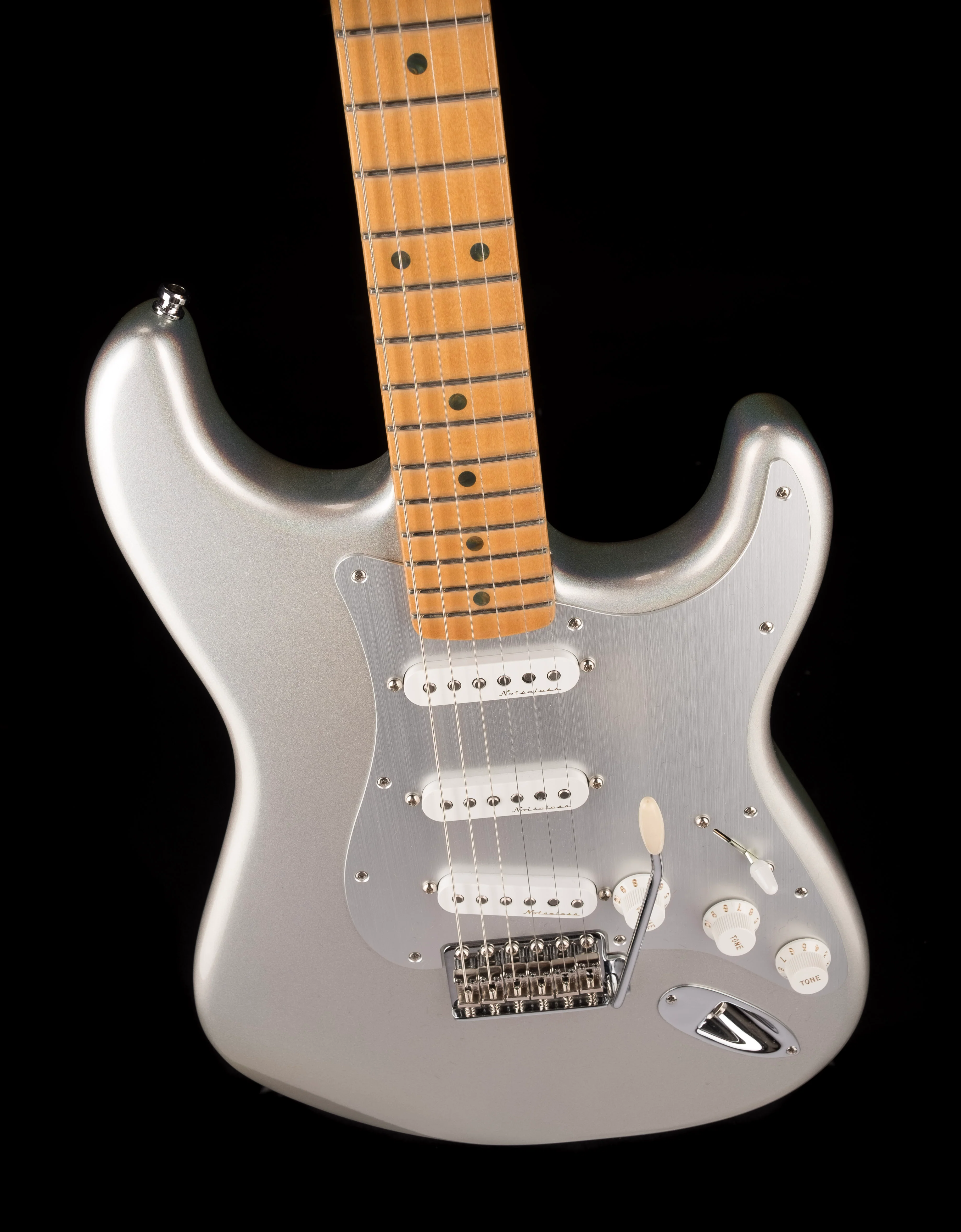 Used Fender H.E.R. Stratocaster Chrome Glow - Image 4