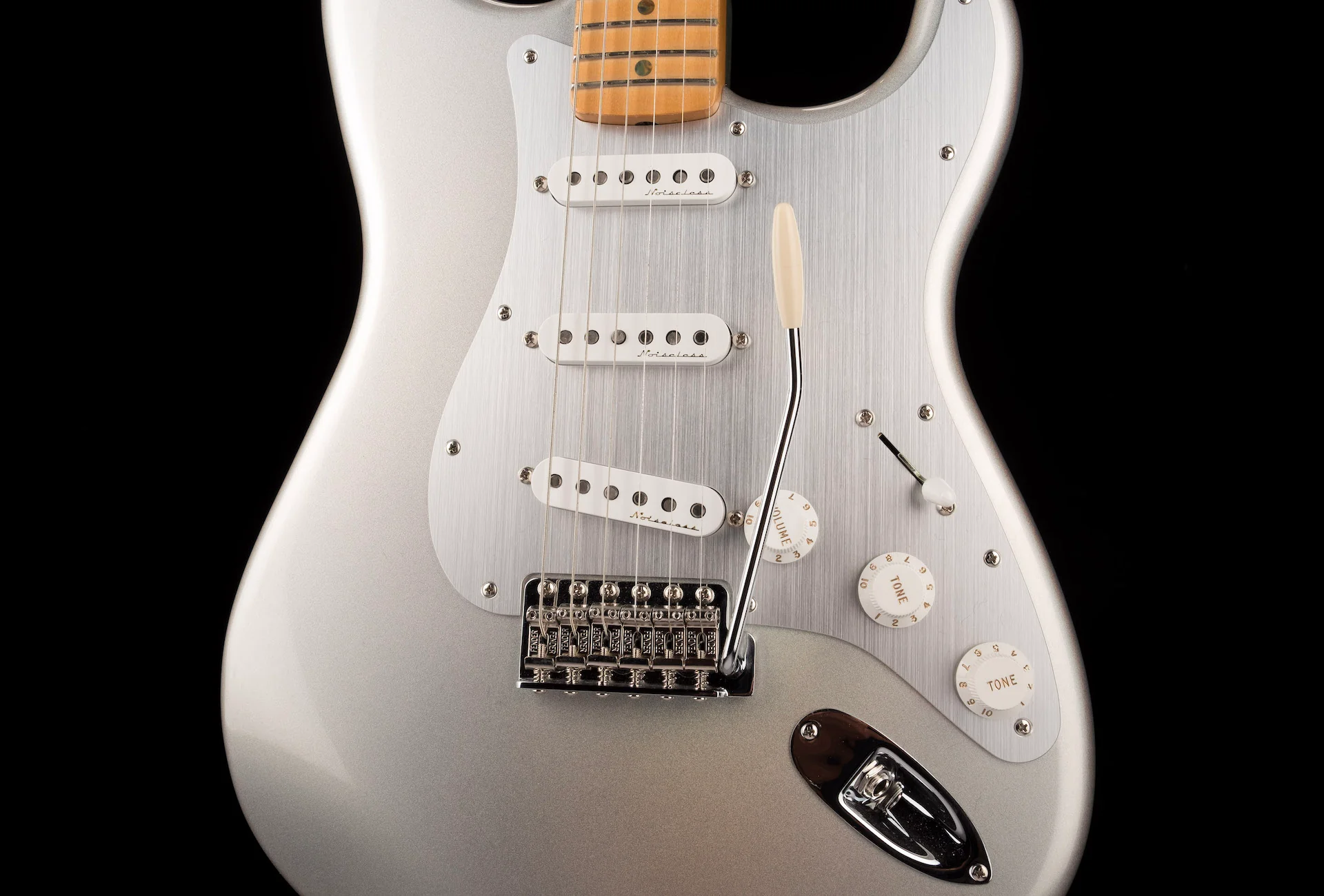 Used Fender H.E.R. Stratocaster Chrome Glow - Image 6