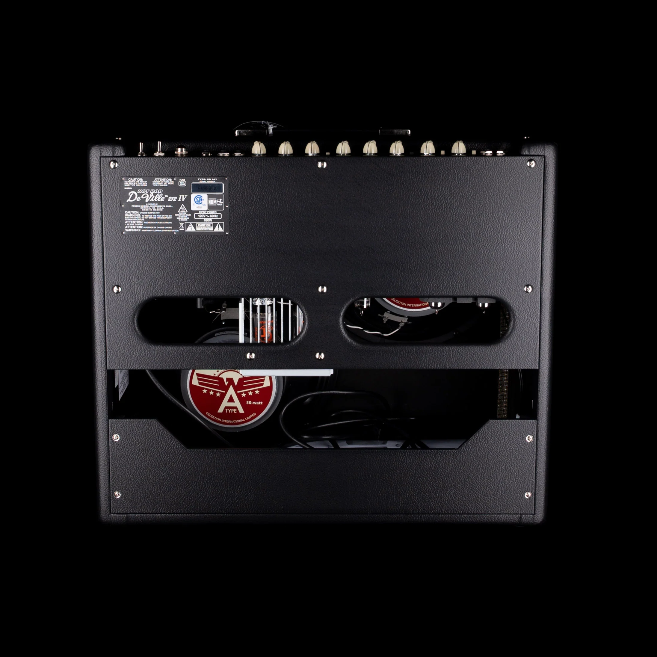 Used Fender Hot Rod Deville IV 2x12" Guitar Amp Combo Black - Image 8