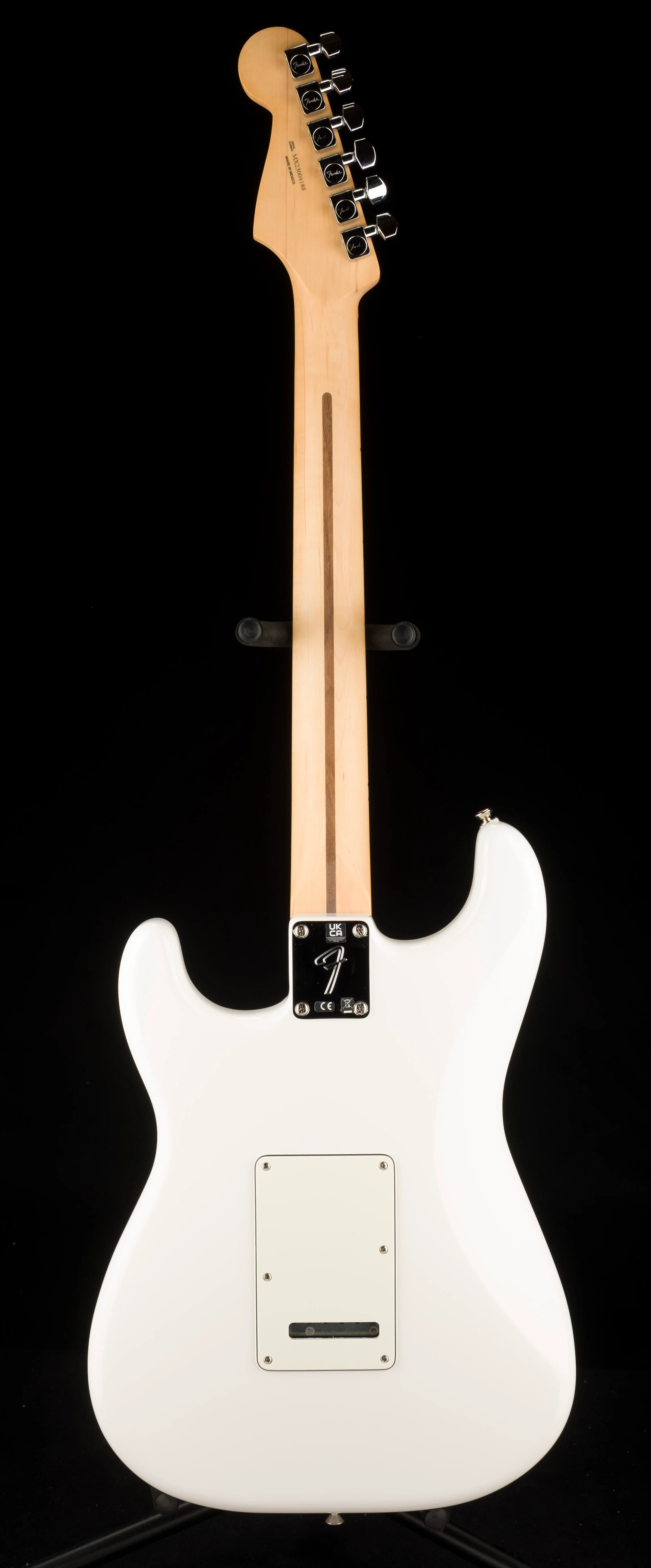 Used Fender Player Stratocaster with Custom Shop Fat 50's Pickups Polar White - Image 13