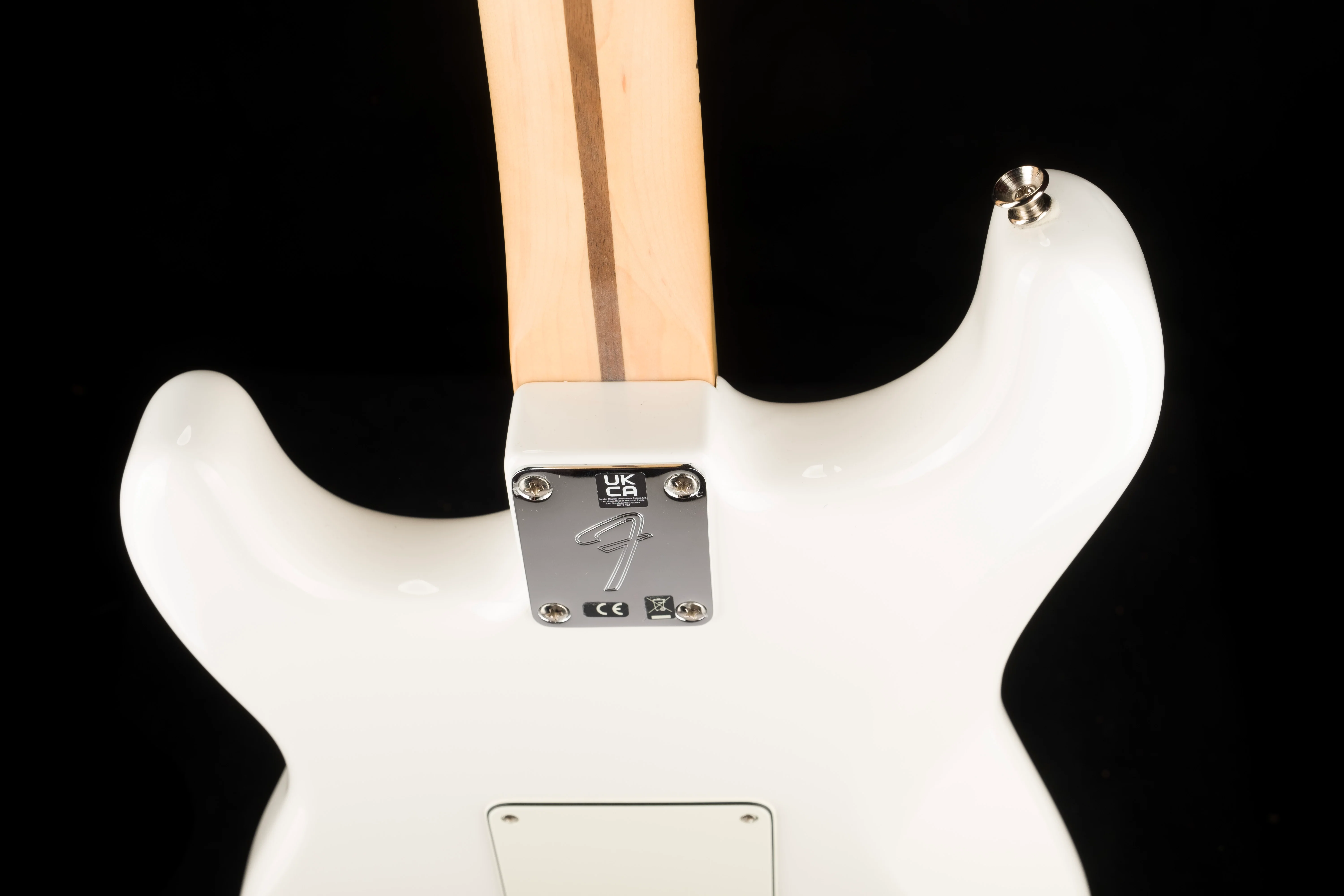 Used Fender Player Stratocaster with Custom Shop Fat 50's Pickups Polar White - Image 14
