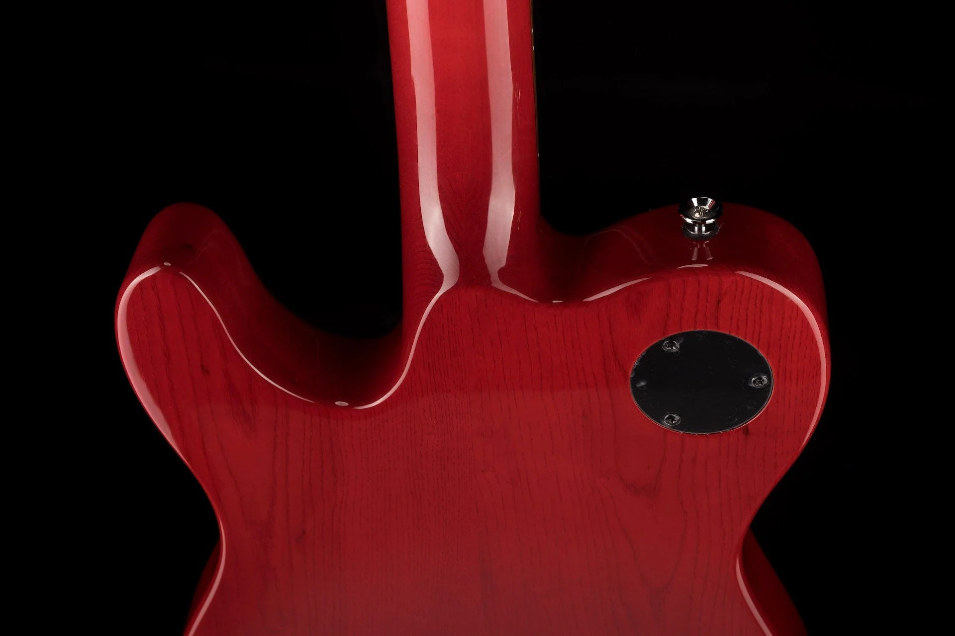 Used Fender Jim Adkins JA-90 Telecaster Thinline Crimson Red Transparent with Gig Bag - Image 15