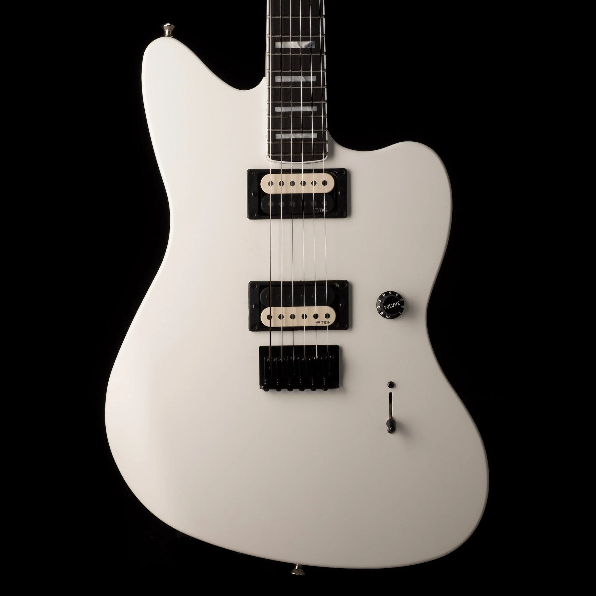 Used Fender Jim Root Jazzmaster V4 Flat White with OHSC