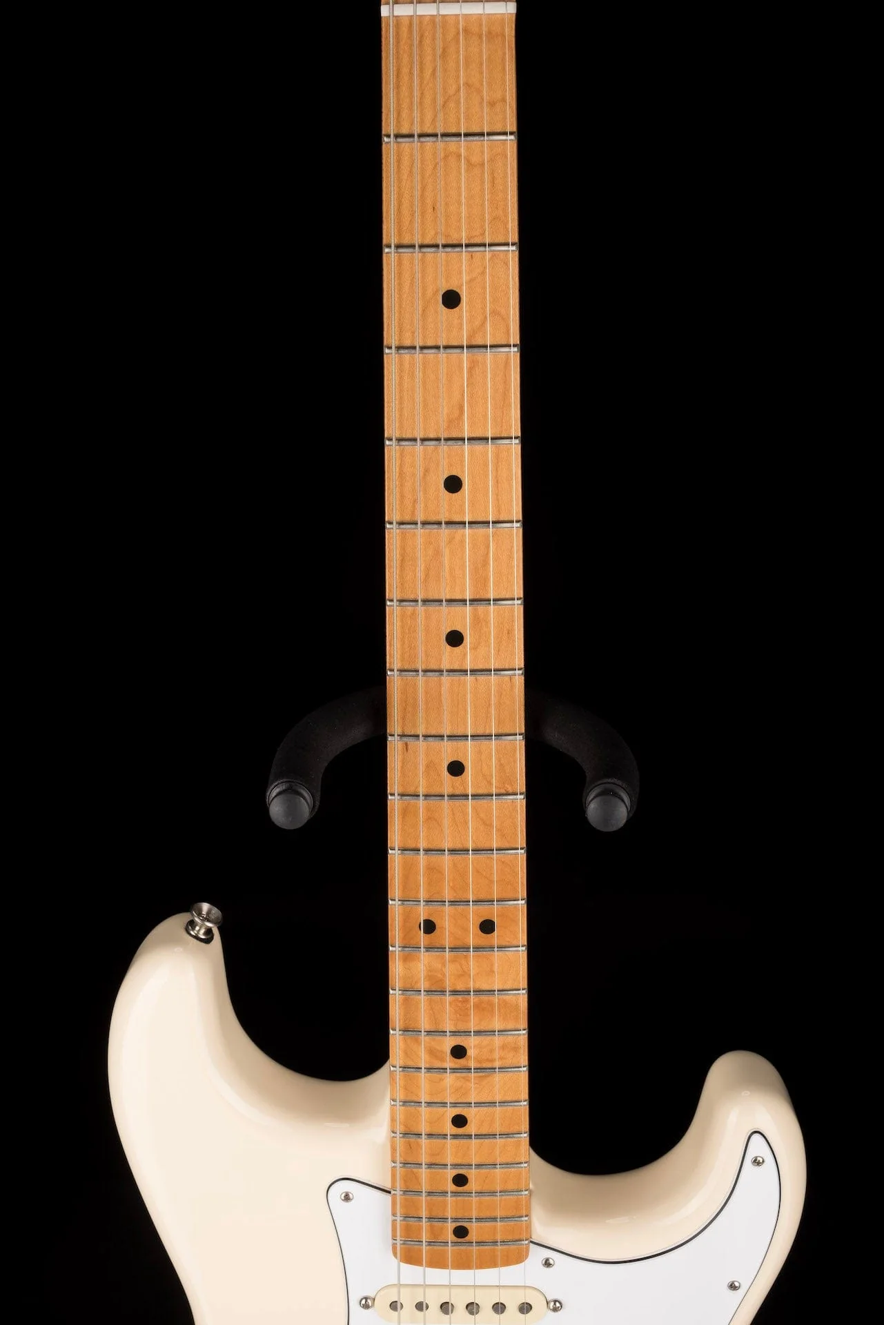 Used Fender Jimi Hendrix Stratocaster Olympic White with Gig Bag - Image 11