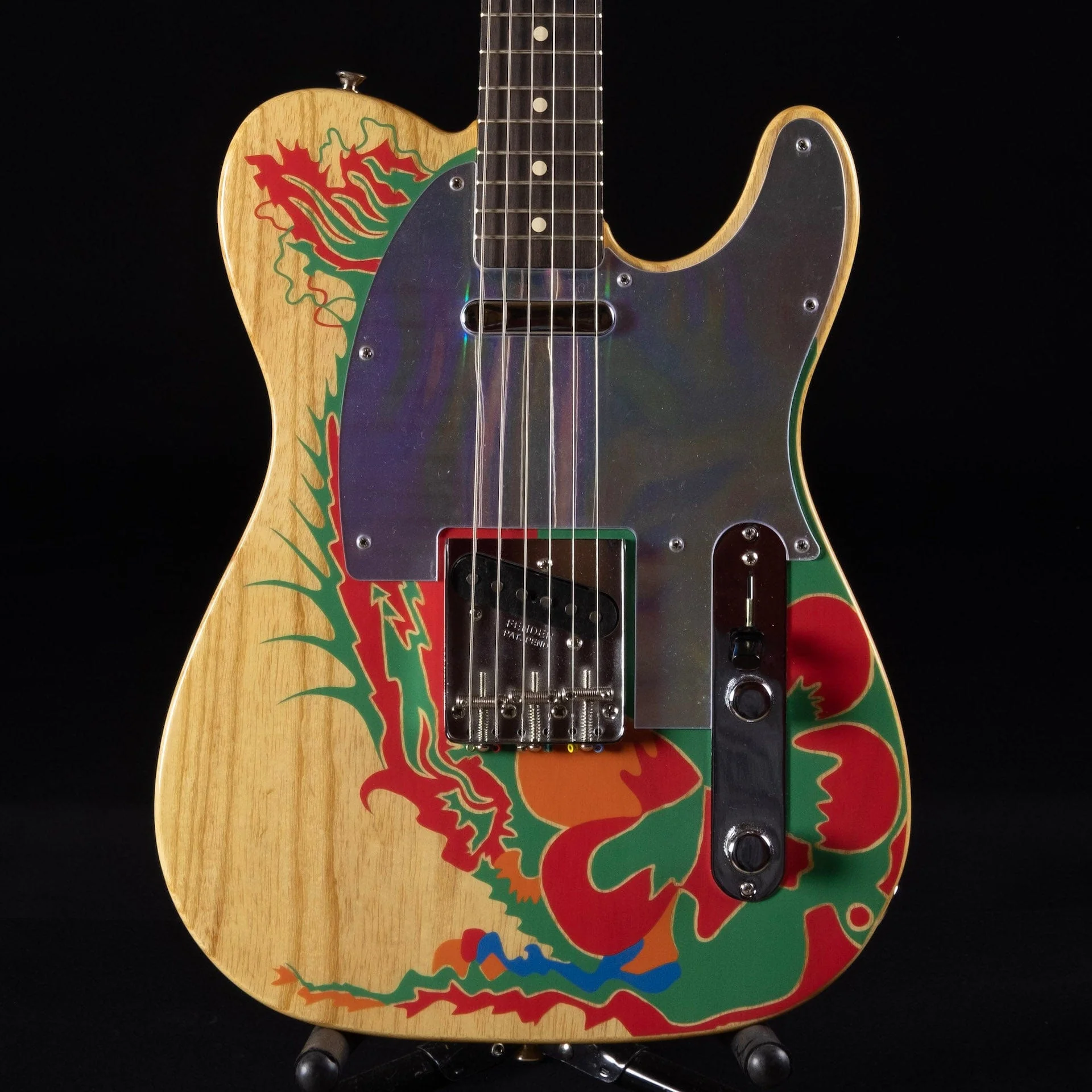 Used Fender Artist Series Jimmy Page Dragon Tele Natural with Case