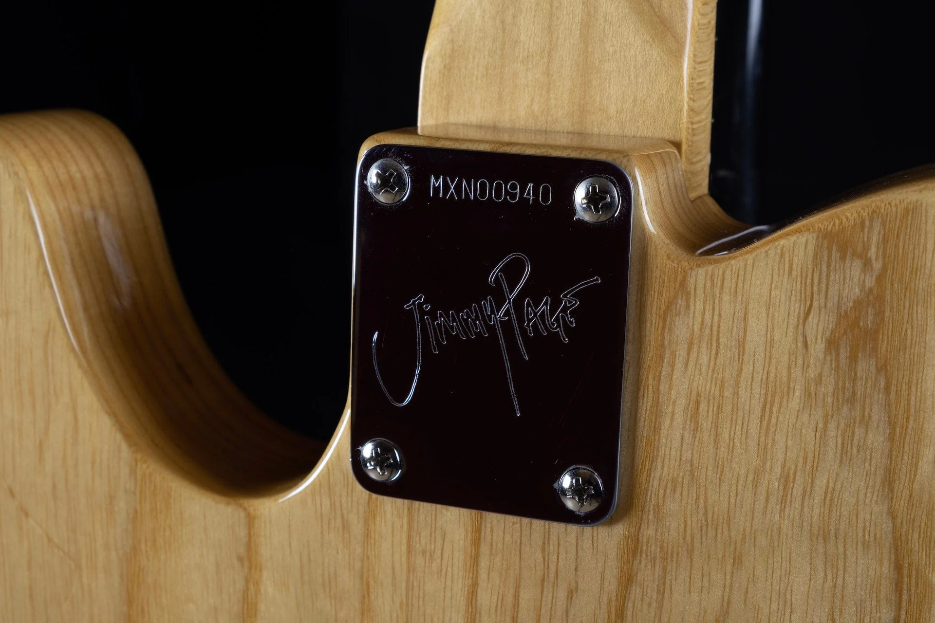Used Fender Artist Series Jimmy Page Dragon Tele Natural with Case - Image 11