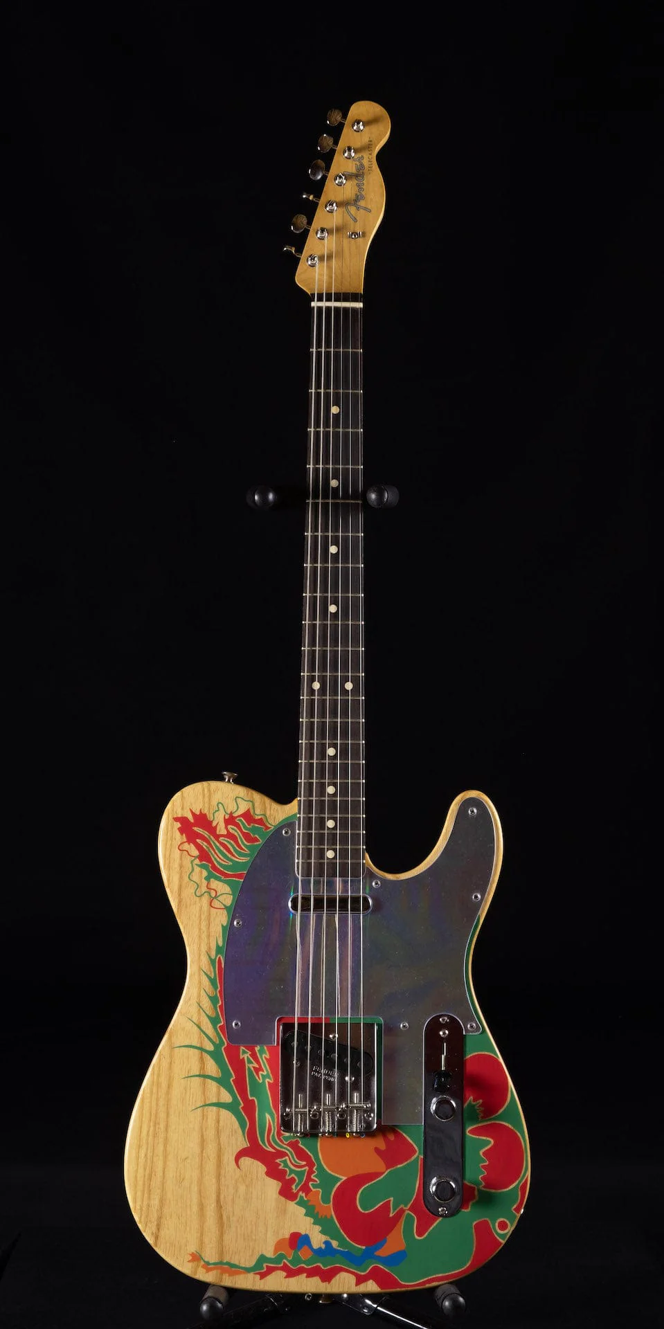 Used Fender Artist Series Jimmy Page Dragon Tele Natural with Case - Image 2