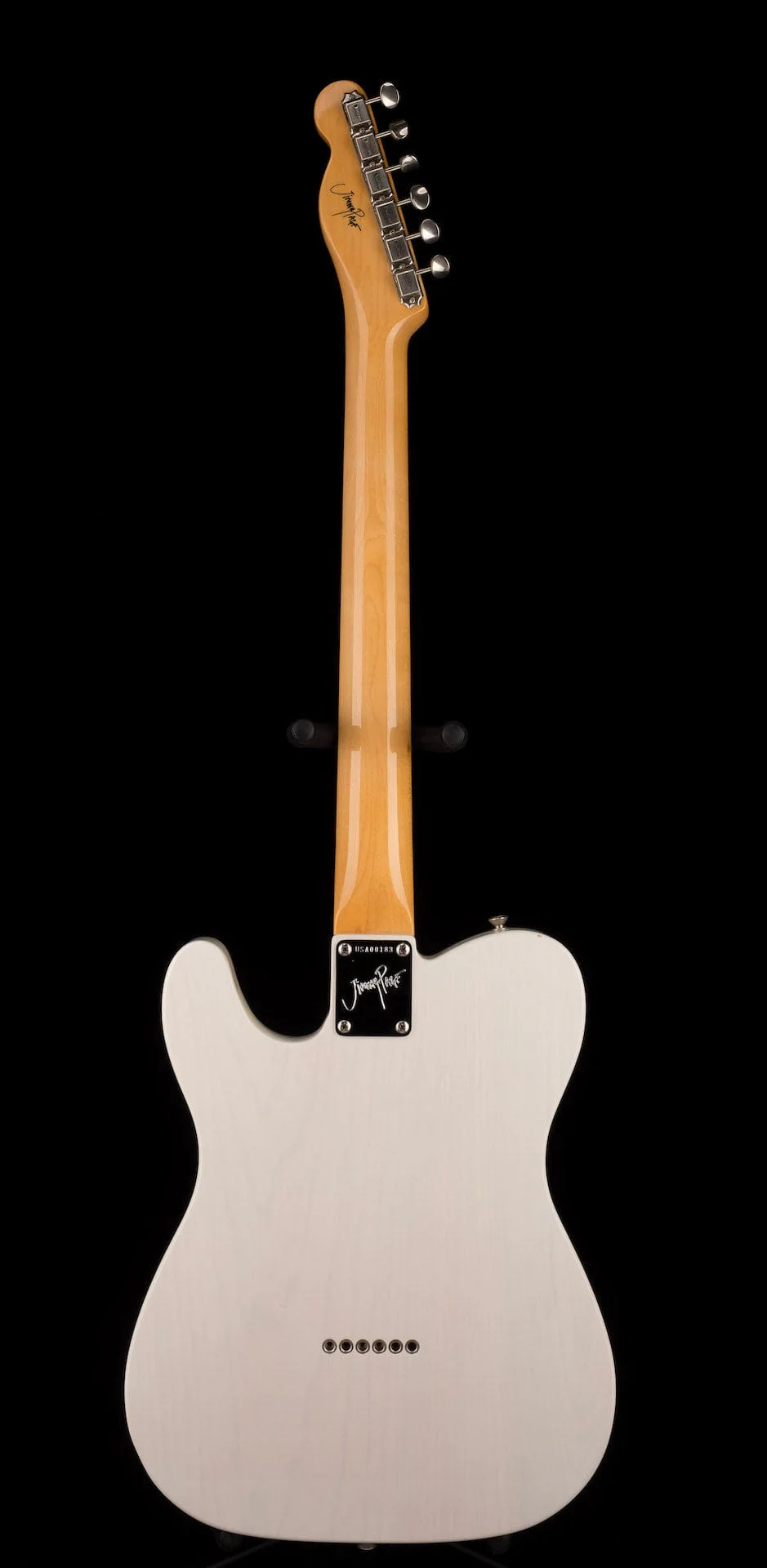 Used Fender Artist Series Jimmy Page Mirror Telecaster White Blonde with OHSC - Image 14