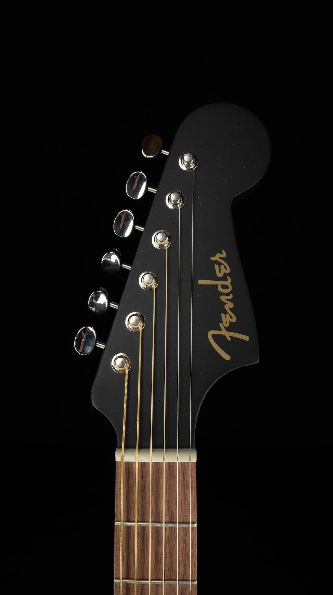 Used Fender Joe Strummer Campfire Acoustic Black with Gig Bag - Image 10