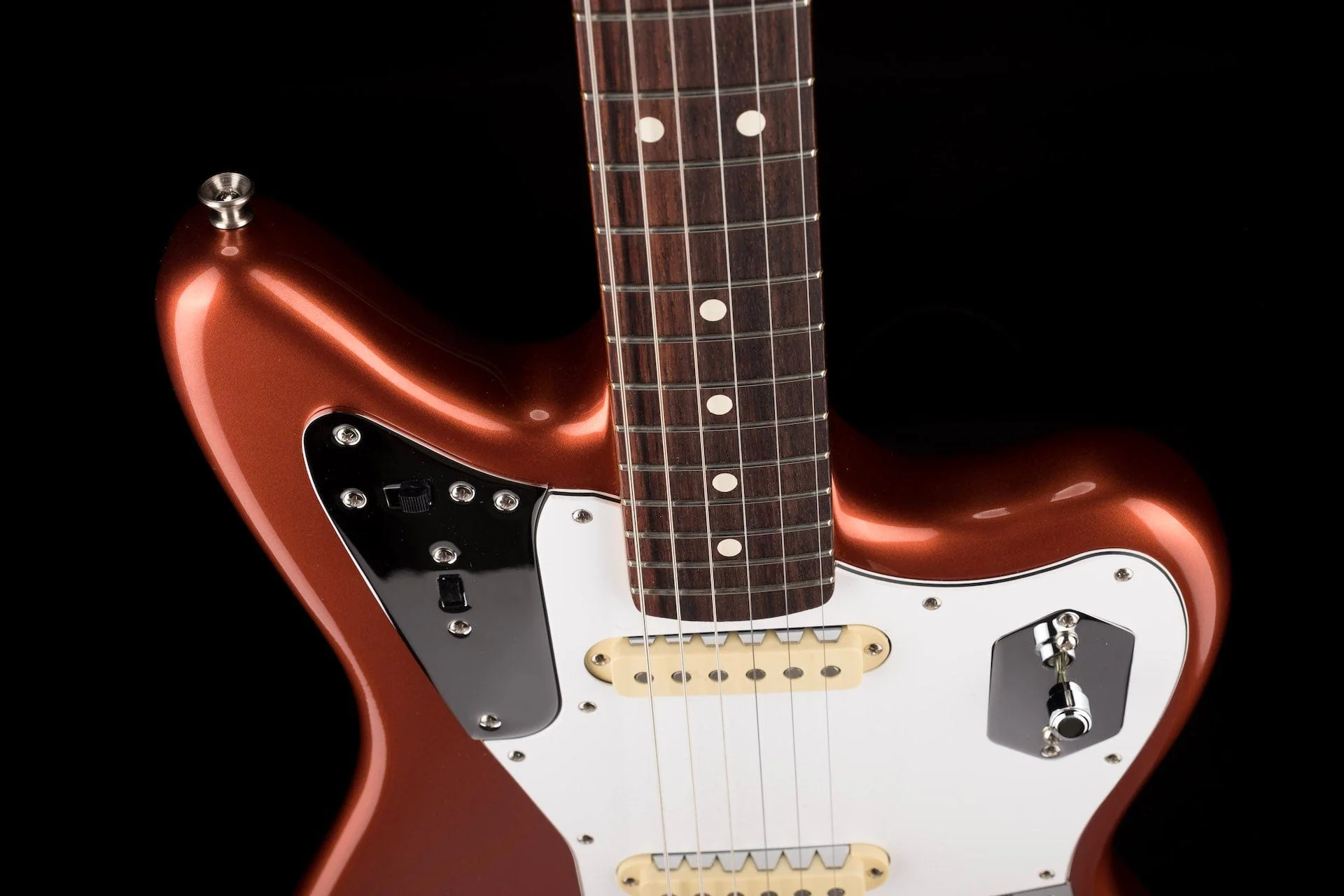 Used Fender Johnny Marr Jaguar Metallic K.O. With OHSC - Image 3