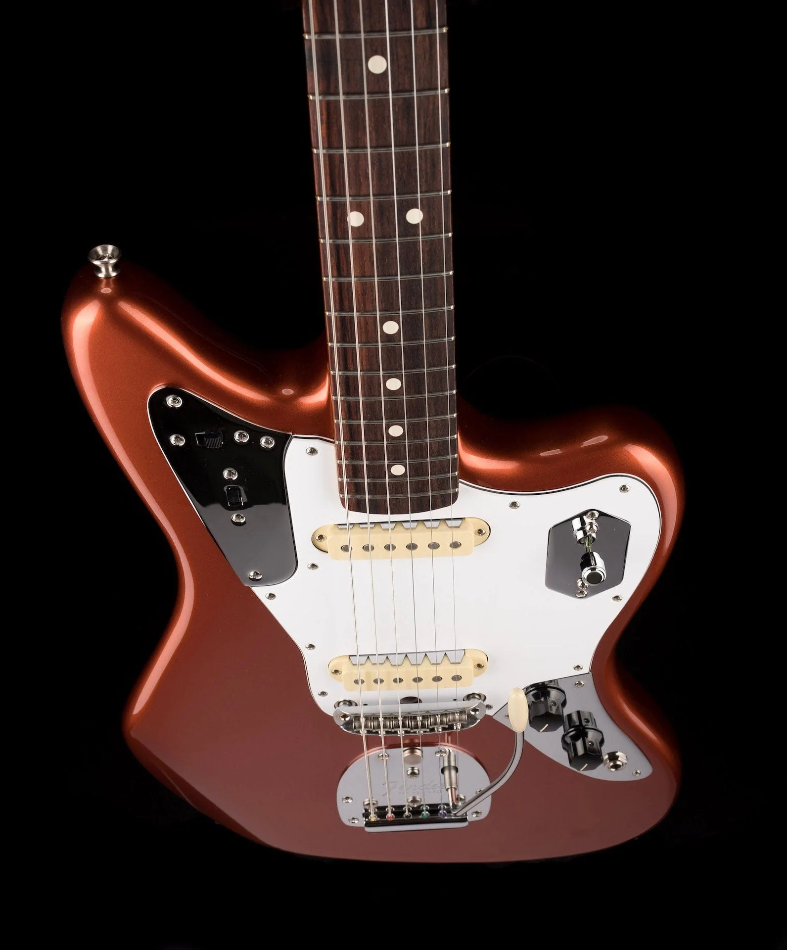 Used Fender Johnny Marr Jaguar Metallic K.O. With OHSC - Image 4