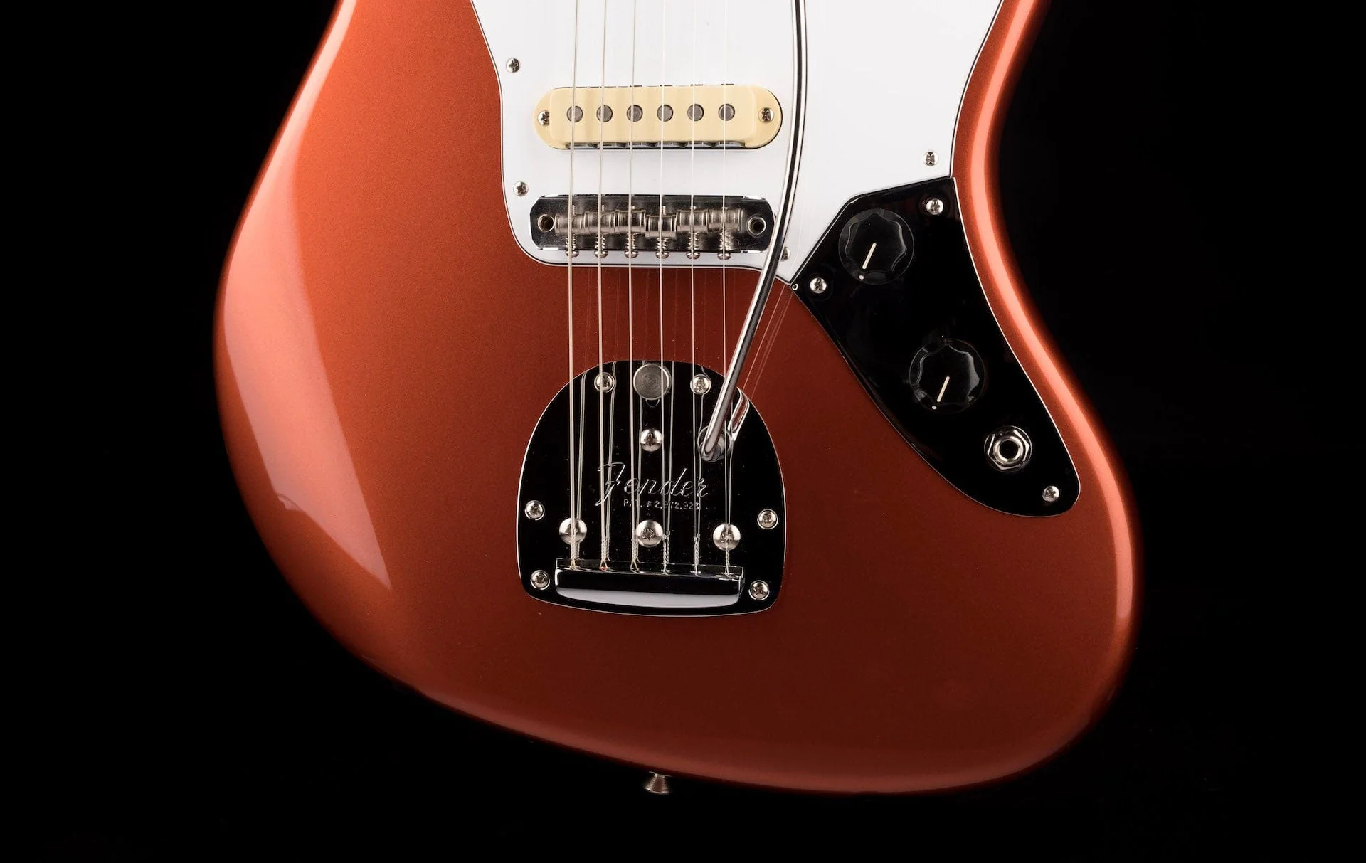 Used Fender Johnny Marr Jaguar Metallic K.O. With OHSC - Image 5