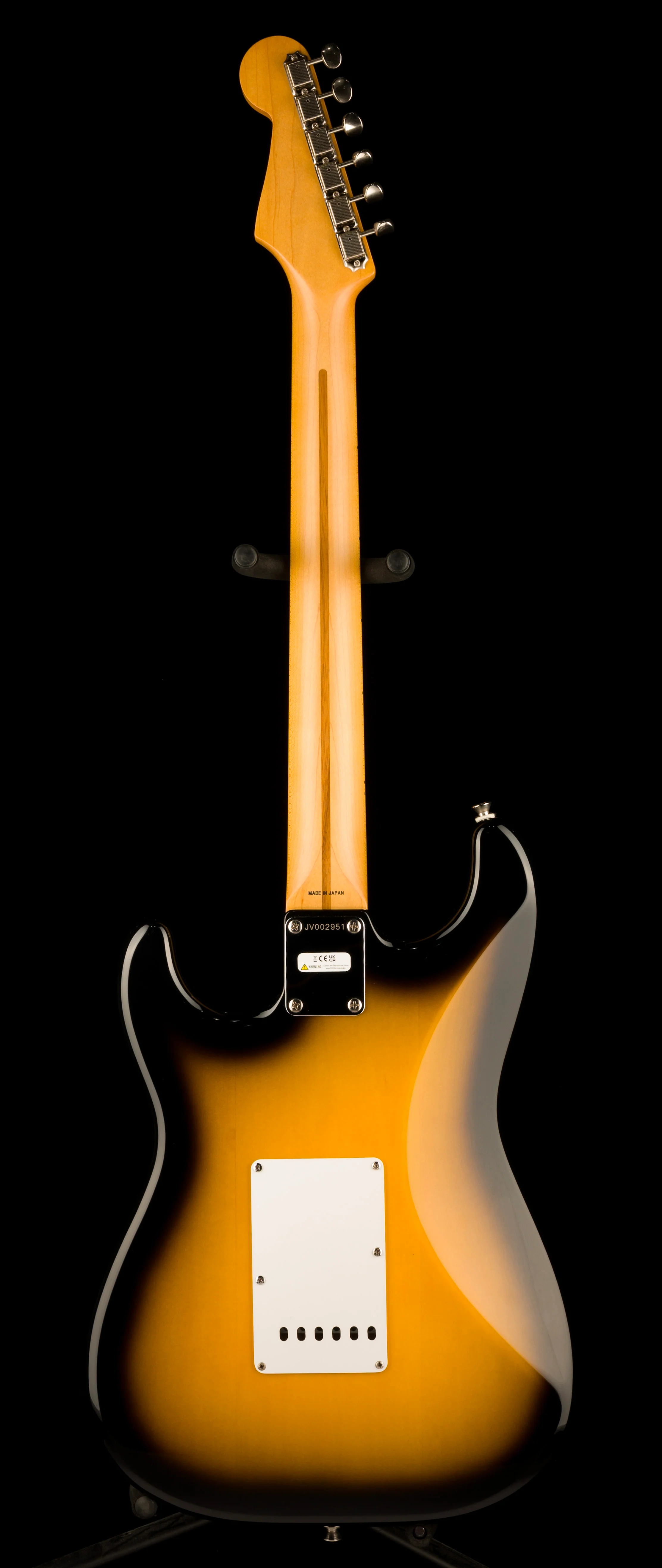 Used Fender JV Modified '50s Stratocaster HSS 2-Tone Sunburst with Gig Bag - Image 15