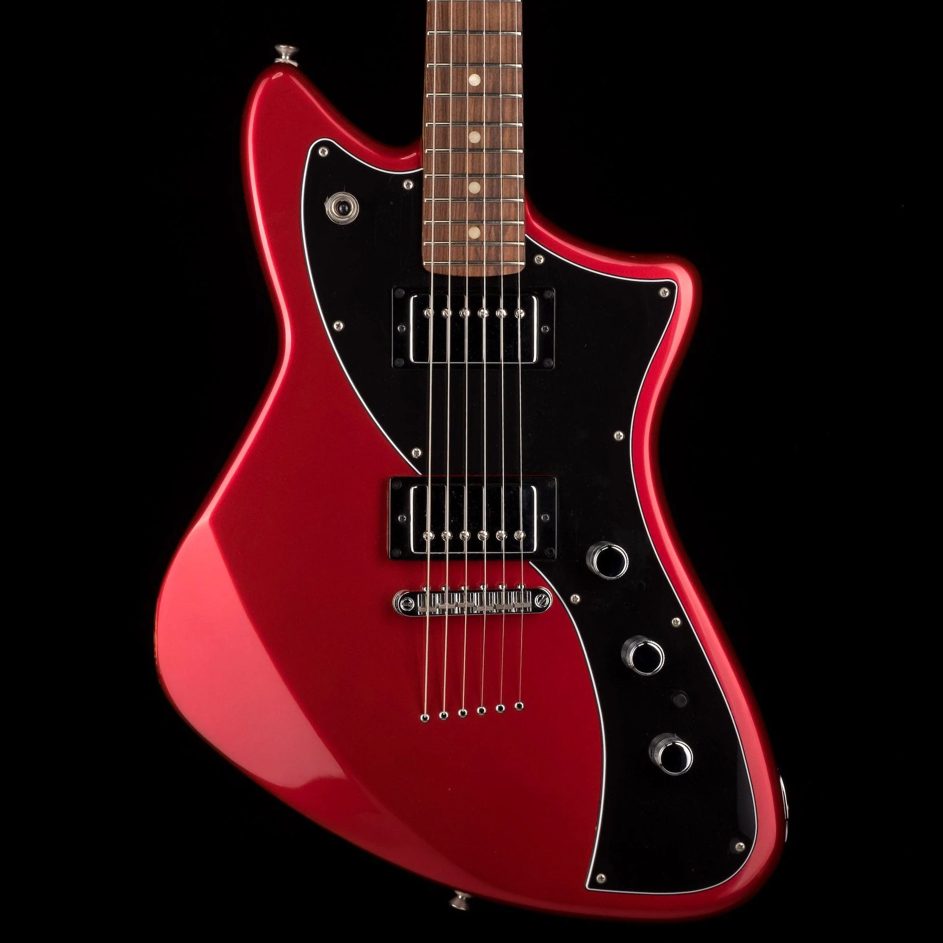 Used Fender Limited Edition Alternate Reality Meteora HH Candy Apple Red