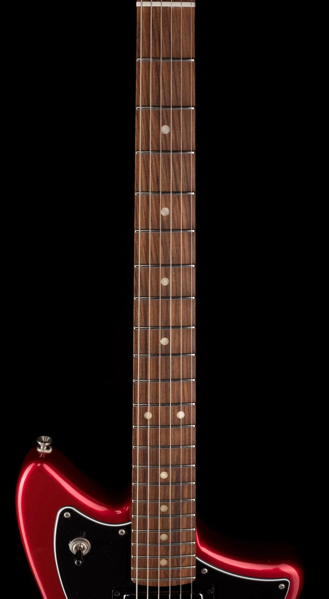 Used Fender Limited Edition Alternate Reality Meteora HH Candy Apple Red - Image 12