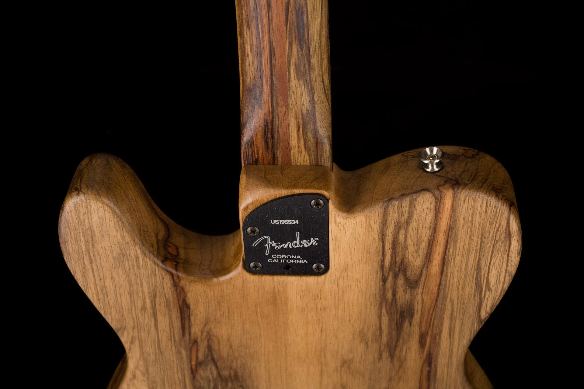 Used Fender Limited Edition Exotic Acoustasonic Telecaster Ziricote with OHSC - Image 13
