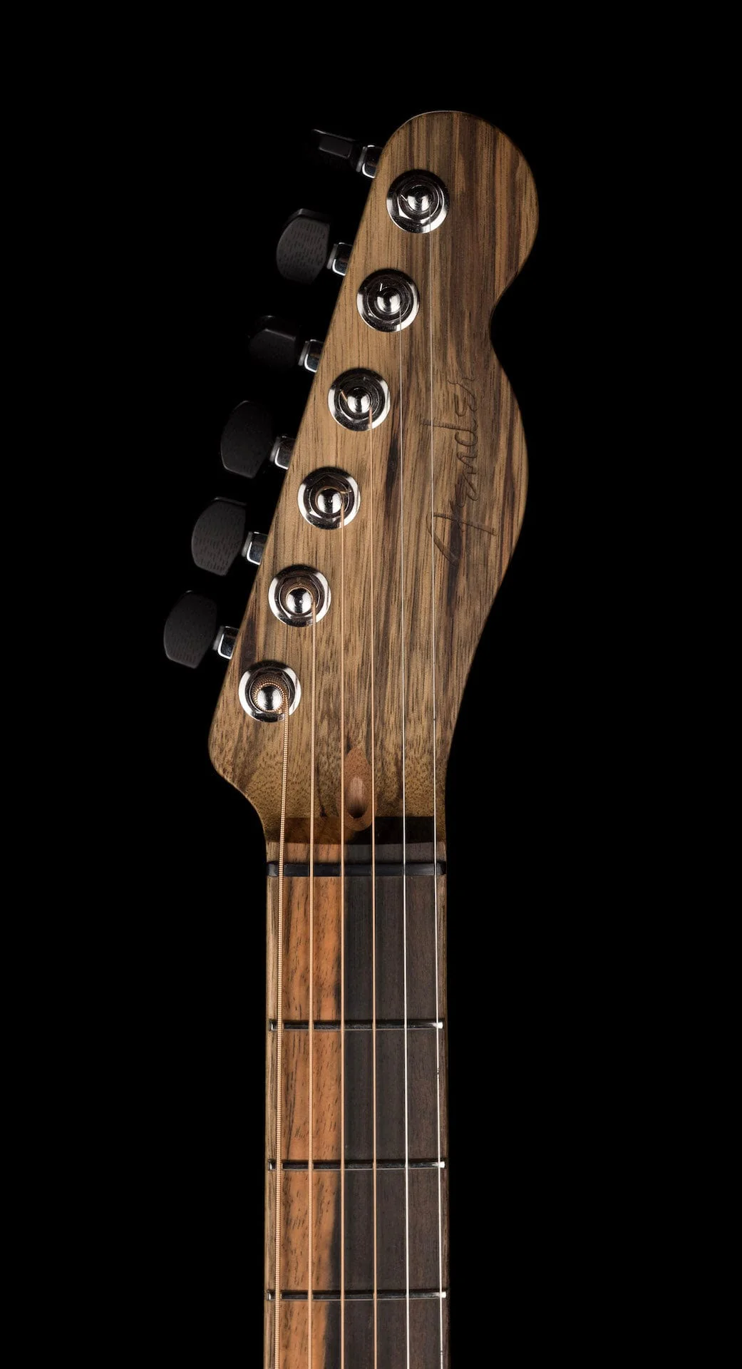 Used Fender Limited Edition Exotic Acoustasonic Telecaster Ziricote with OHSC - Image 15