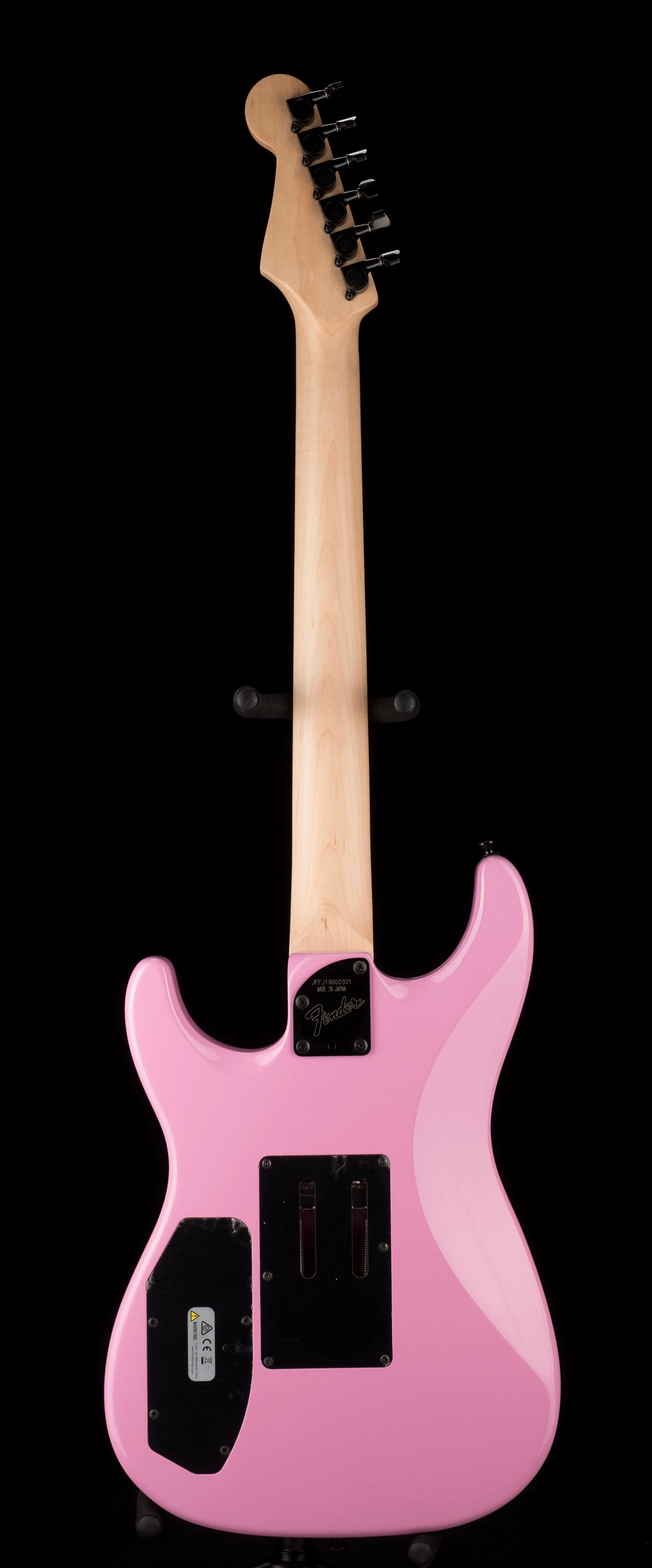 Used Fender Limited Edition HM Strat Maple Fingerboard Flash Pink Electric Guitar With Bag - Image 10