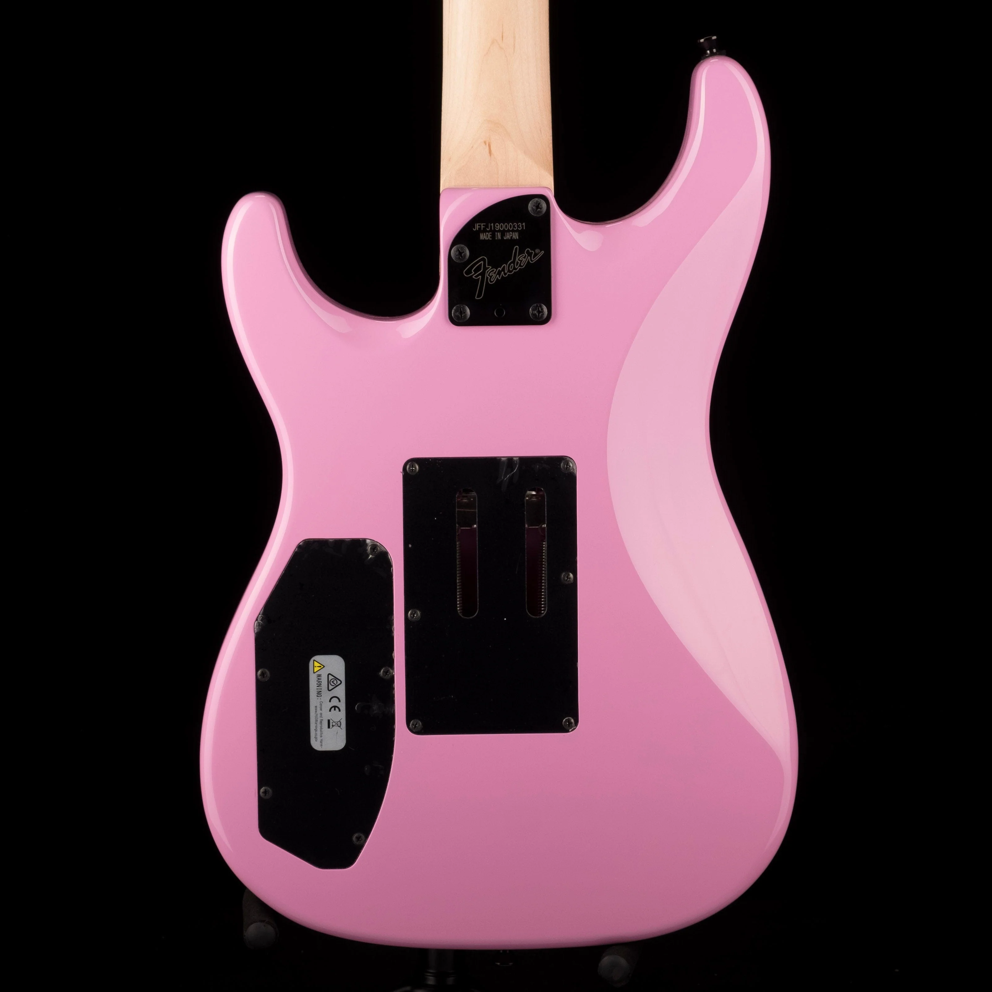Used Fender Limited Edition HM Strat Maple Fingerboard Flash Pink Electric Guitar With Bag - Image 9