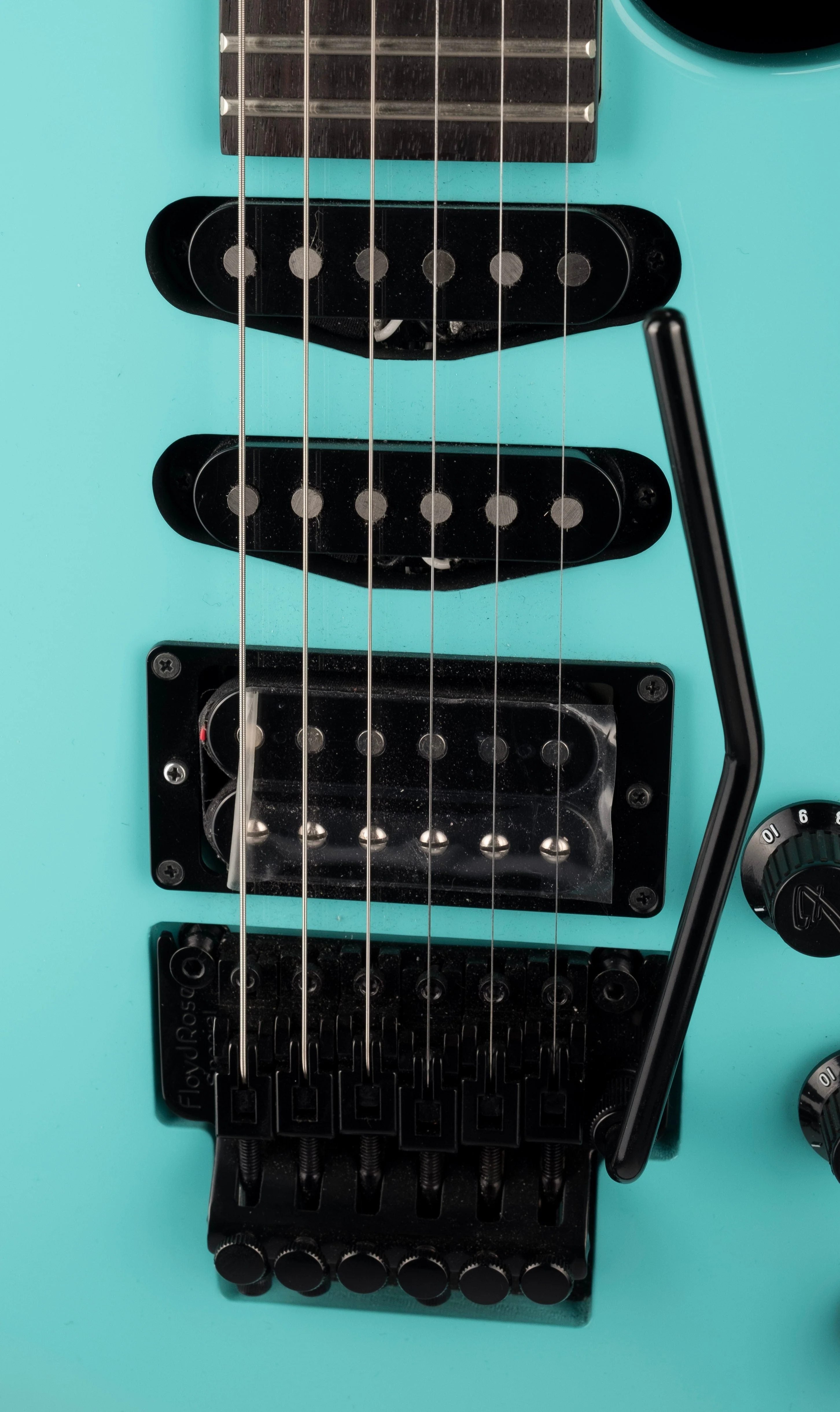 Used Fender Limited Edition HM Strat Rosewood Fingerboard Ice Blue Electric Guitar With Bag - Image 5