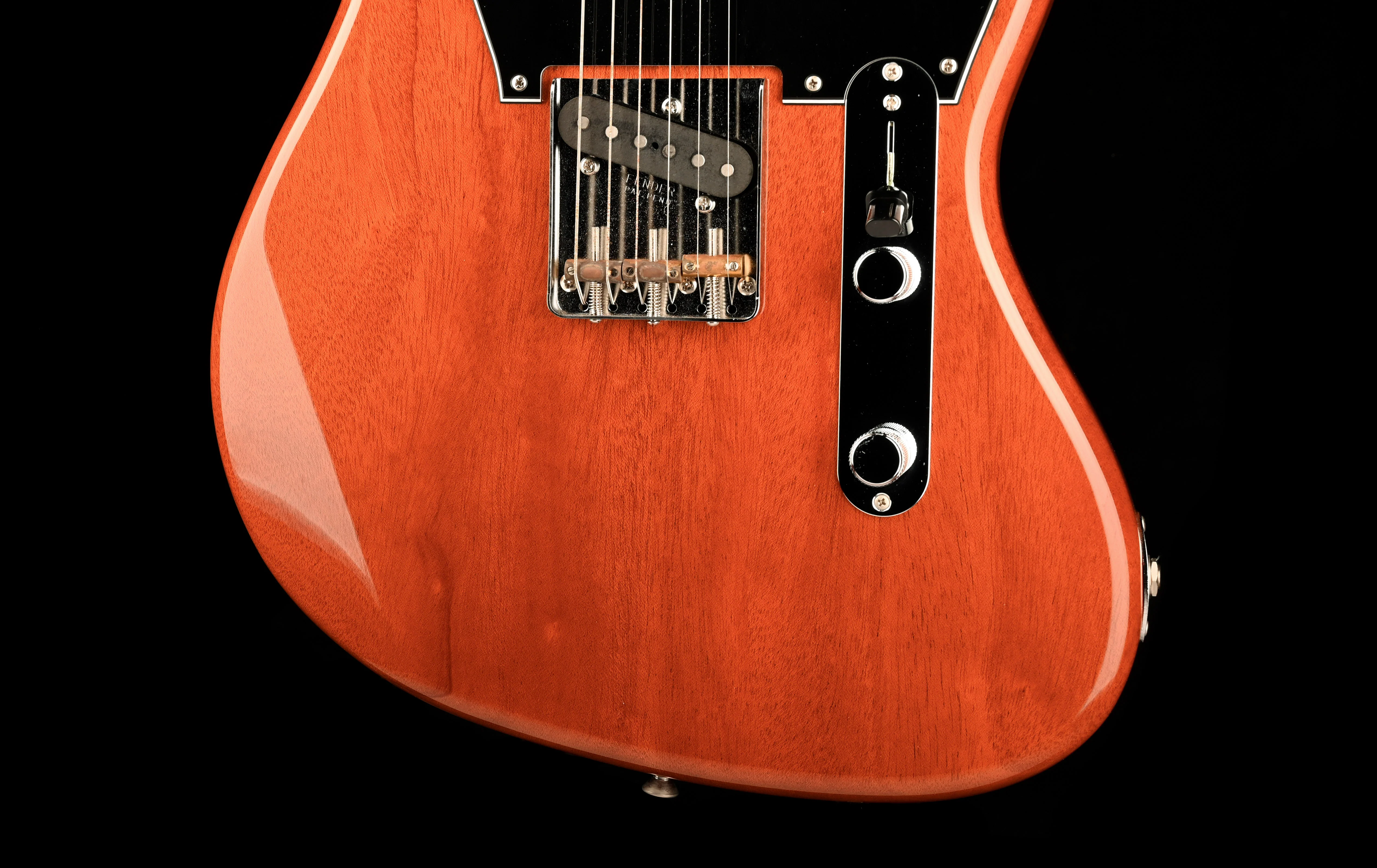 Used Fender Limited Edition Made in Japan Mahogany Offset Telecaster With Case - Image 5