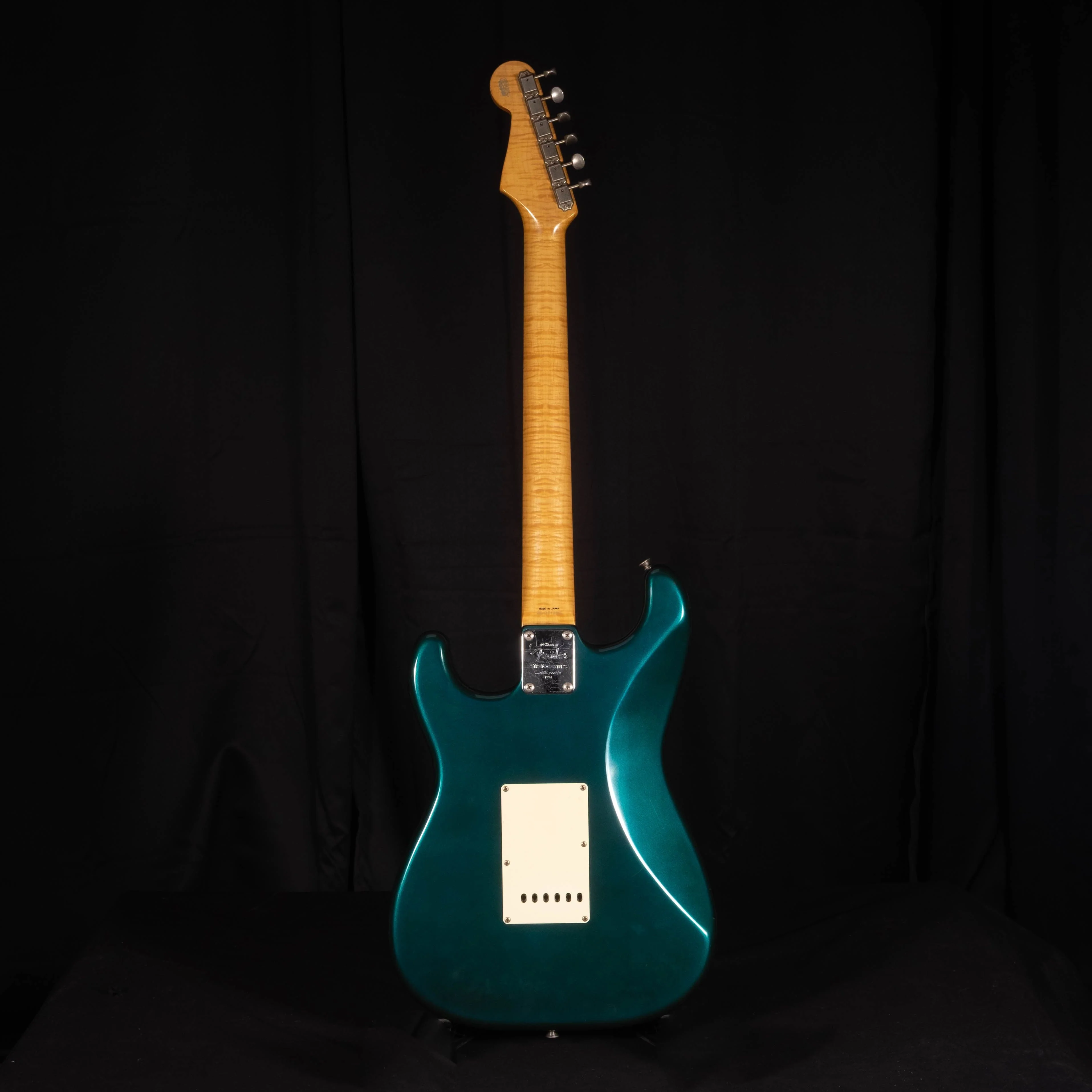 Used Fender Made in Japan 40th Anniversar Stratocaster - Sherwood Green With Bag MIJ - Image 6