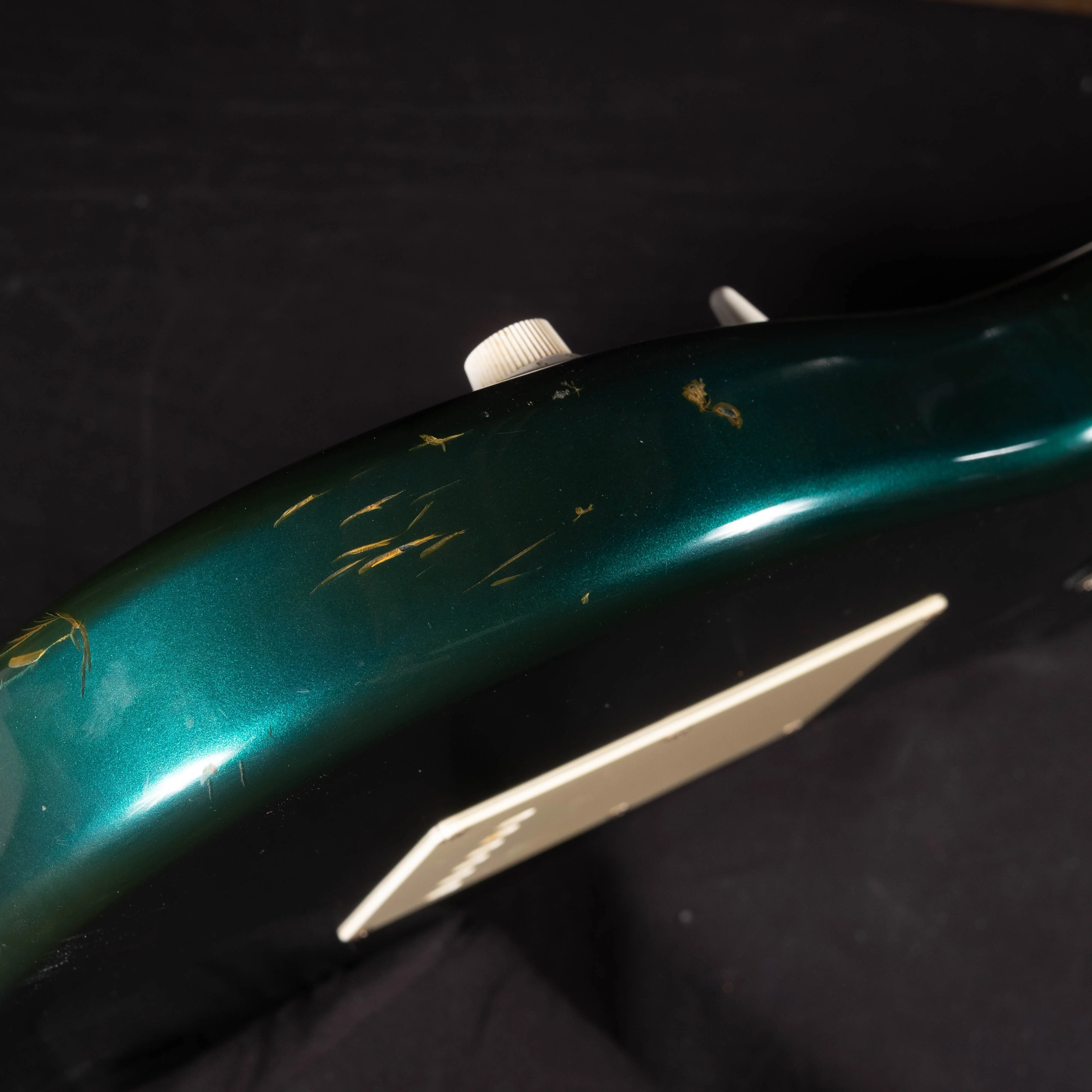 Used Fender Made in Japan 40th Anniversar Stratocaster - Sherwood Green With Bag MIJ - Image 9