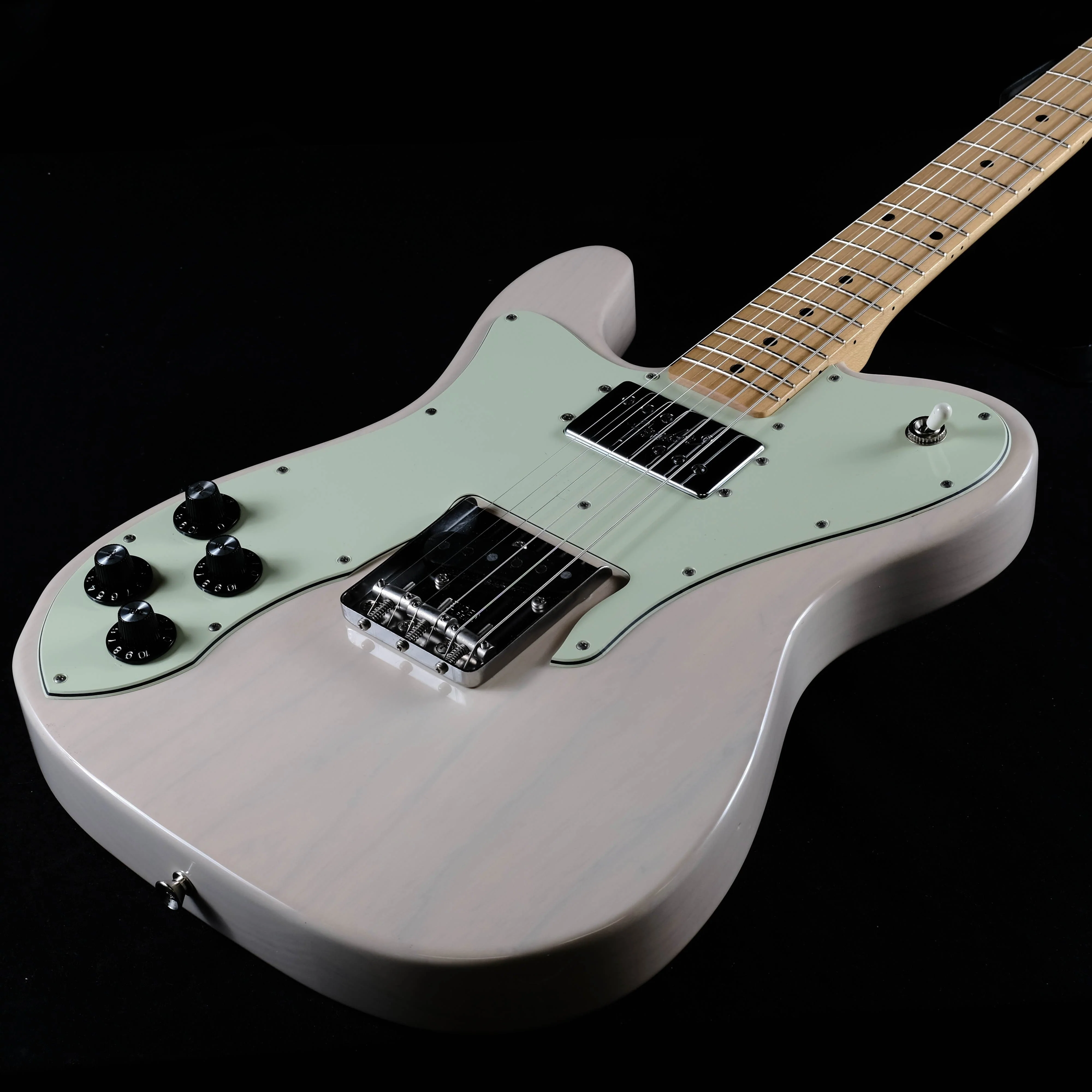 Used Fender Made in Japan '72 Telecaster Custom Left-Handed - White Blonde With Bag - Image 3