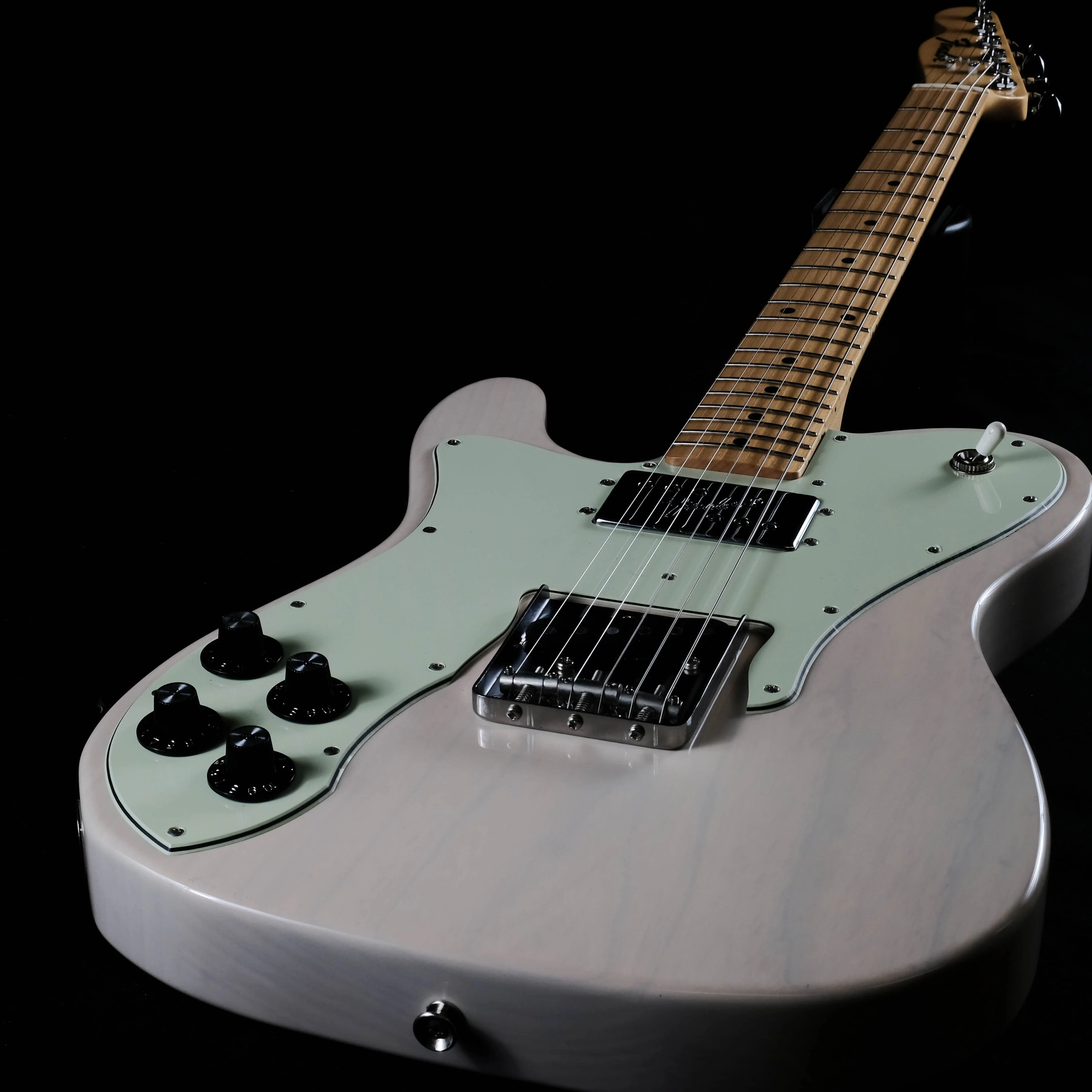 Used Fender Made in Japan '72 Telecaster Custom Left-Handed - White Blonde With Bag - Image 4