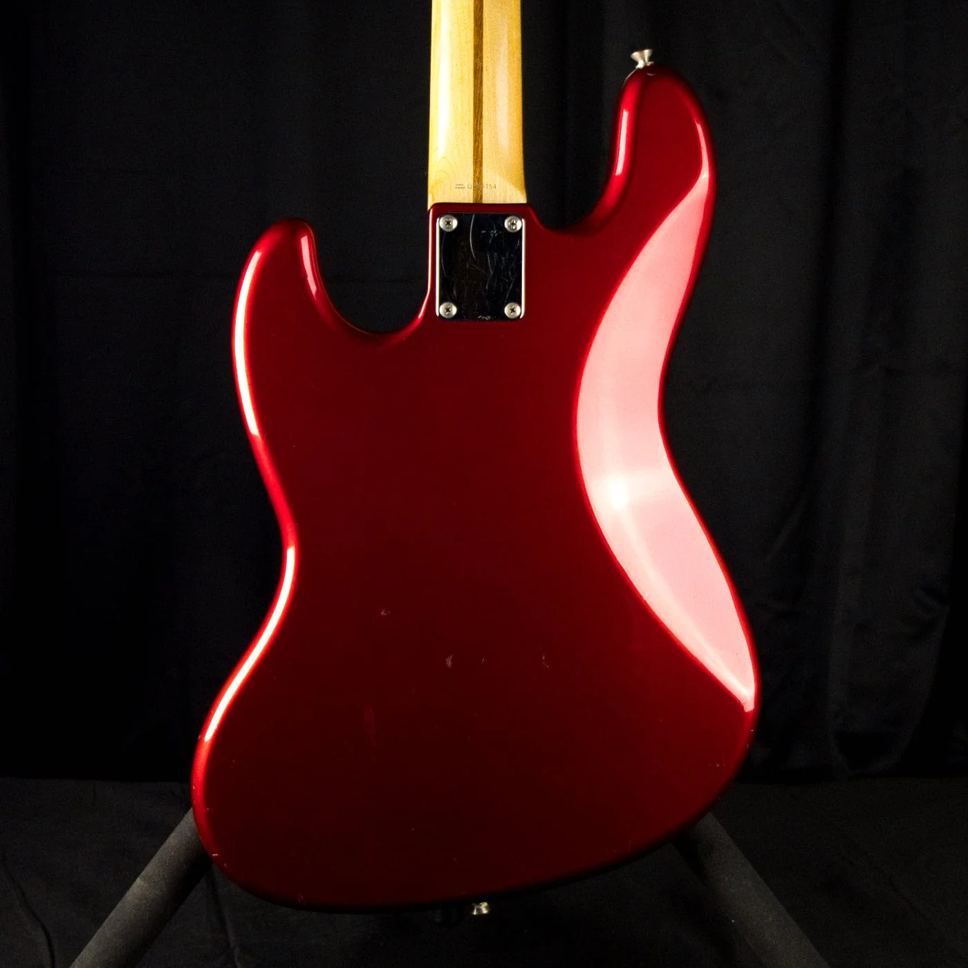 Used Fender Made in Japan Jazz Bass Rosewood Fingerboard Candy Apple Red W/ Bag - Image 6
