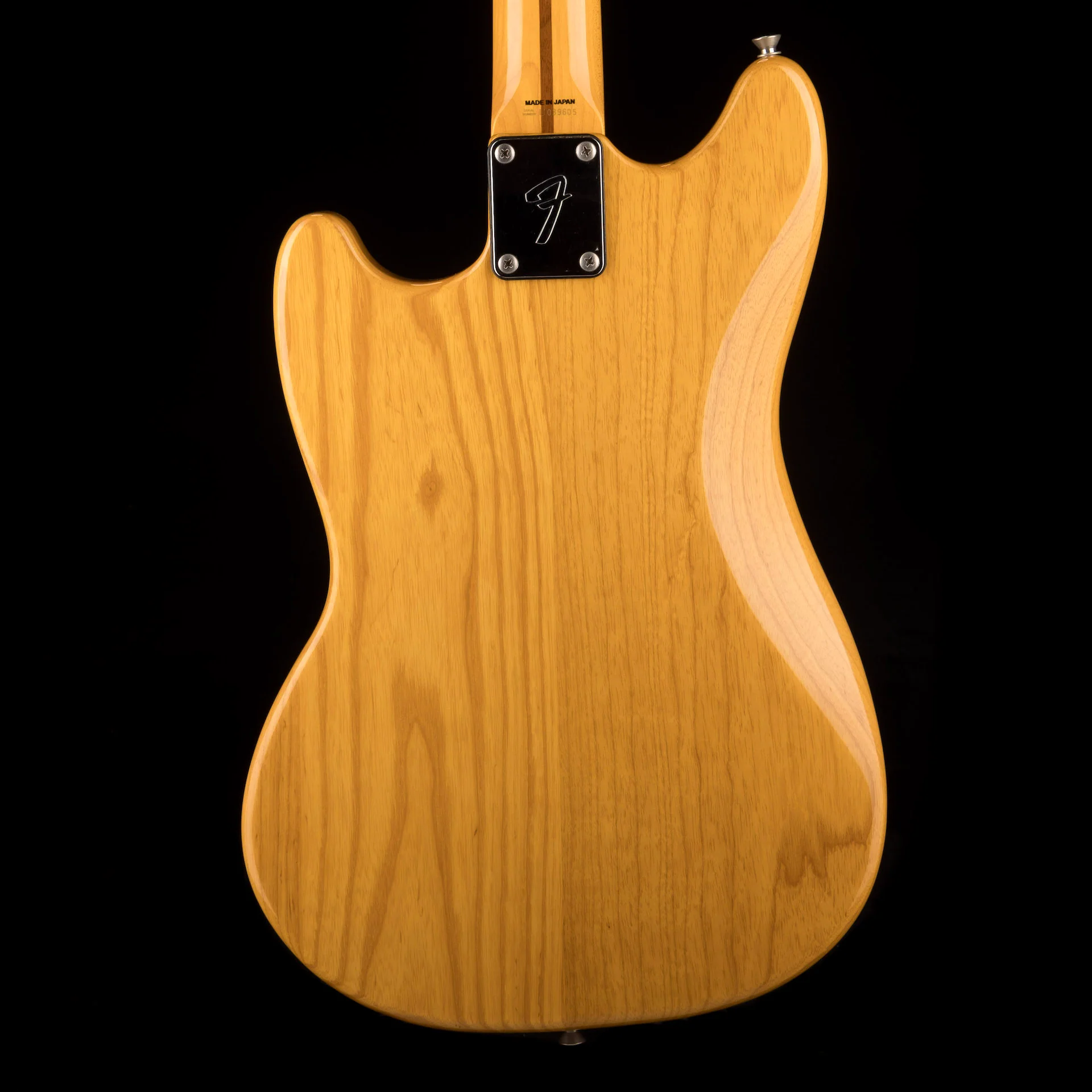 Used Fender Made in Japan MG77 Mustang Natural Ash Electric Guitar - Image 13