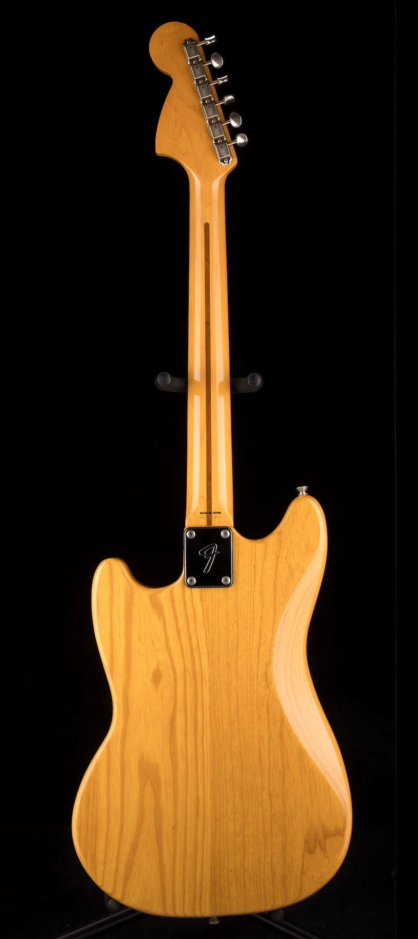 Used Fender Made in Japan MG77 Mustang Natural Ash Electric Guitar - Image 14