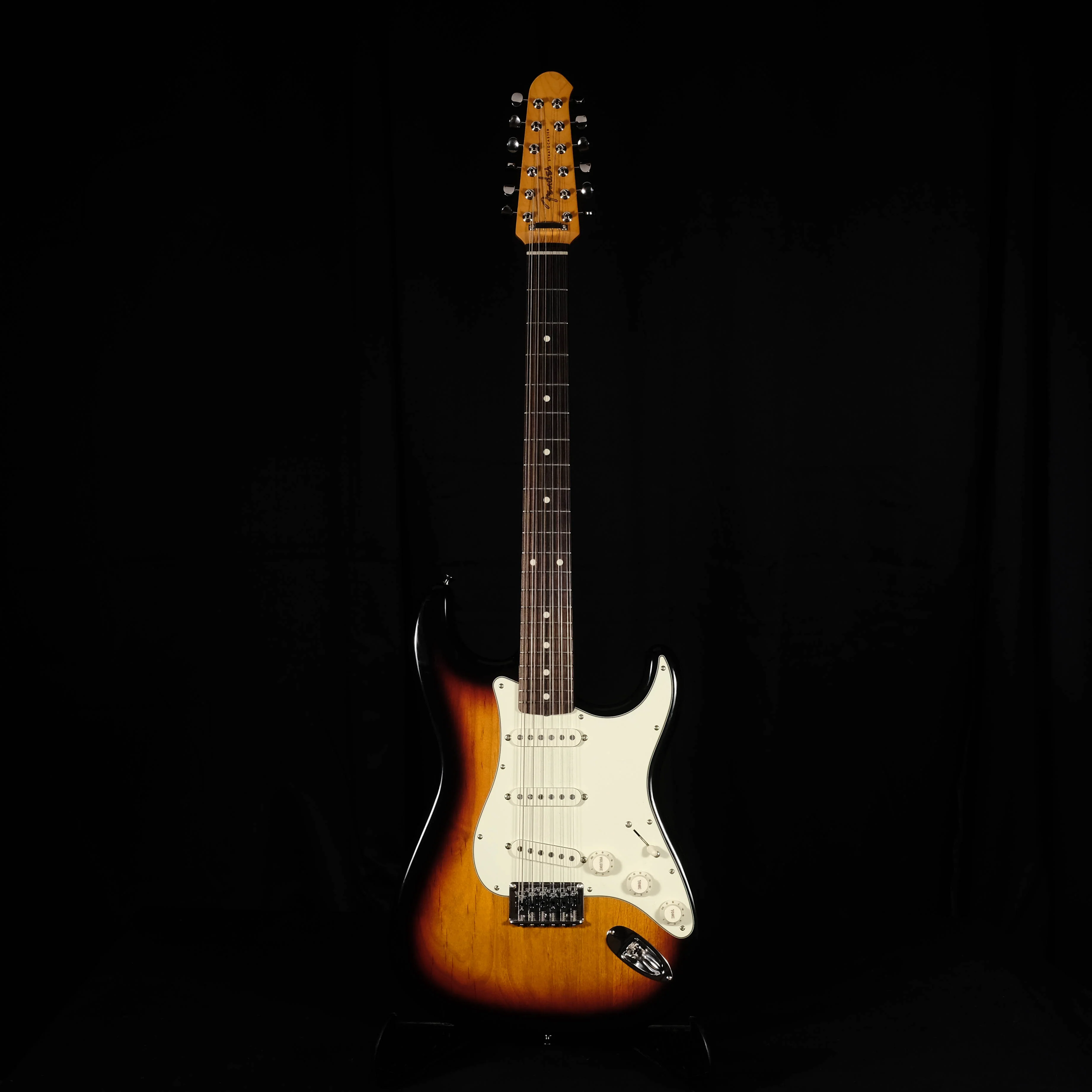 Used 2012 Fender Made In Japan Traditional Stratocaster XII Electric Guitar w/ OHSC MIJ - Image 2
