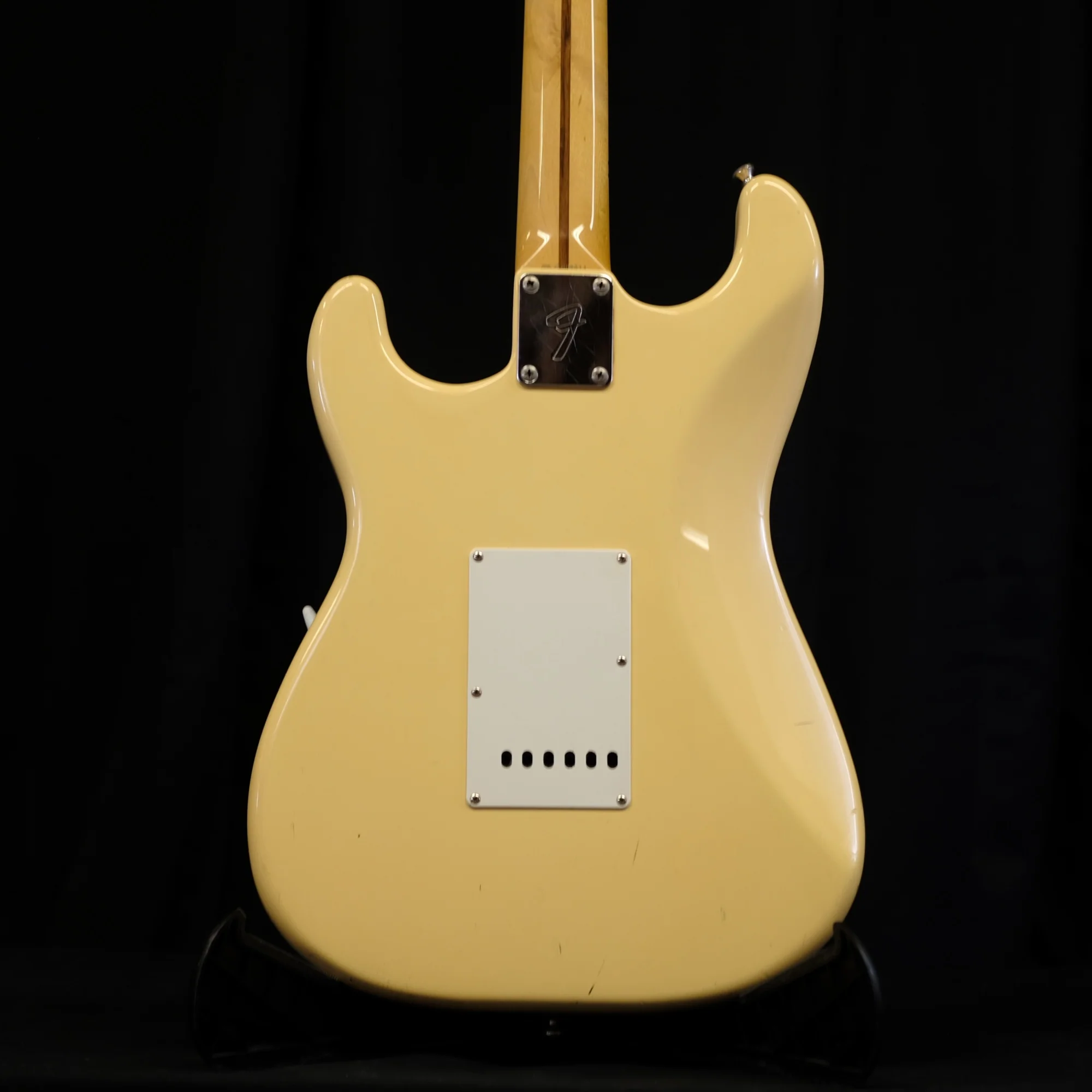 Used '93 Fender Japan Yngwie Malmsteen Signature Maple Neck Stratocaster Vintage White W/ Bag CIJ - Image 6