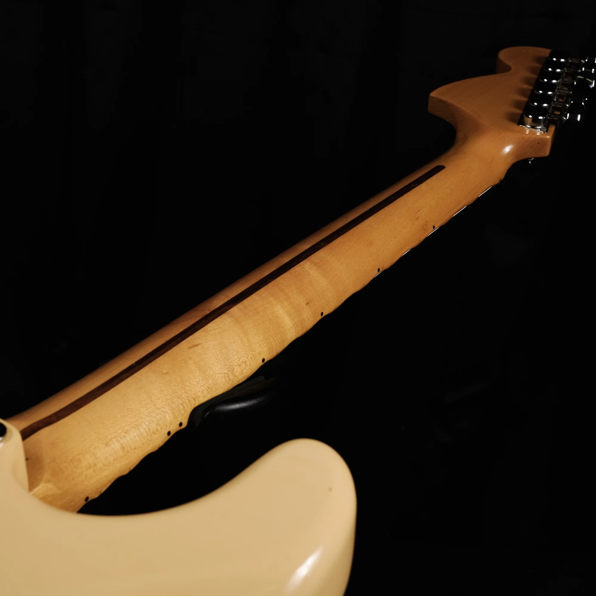 Used '93 Fender Japan Yngwie Malmsteen Signature Maple Neck Stratocaster Vintage White W/ Bag CIJ - Image 7